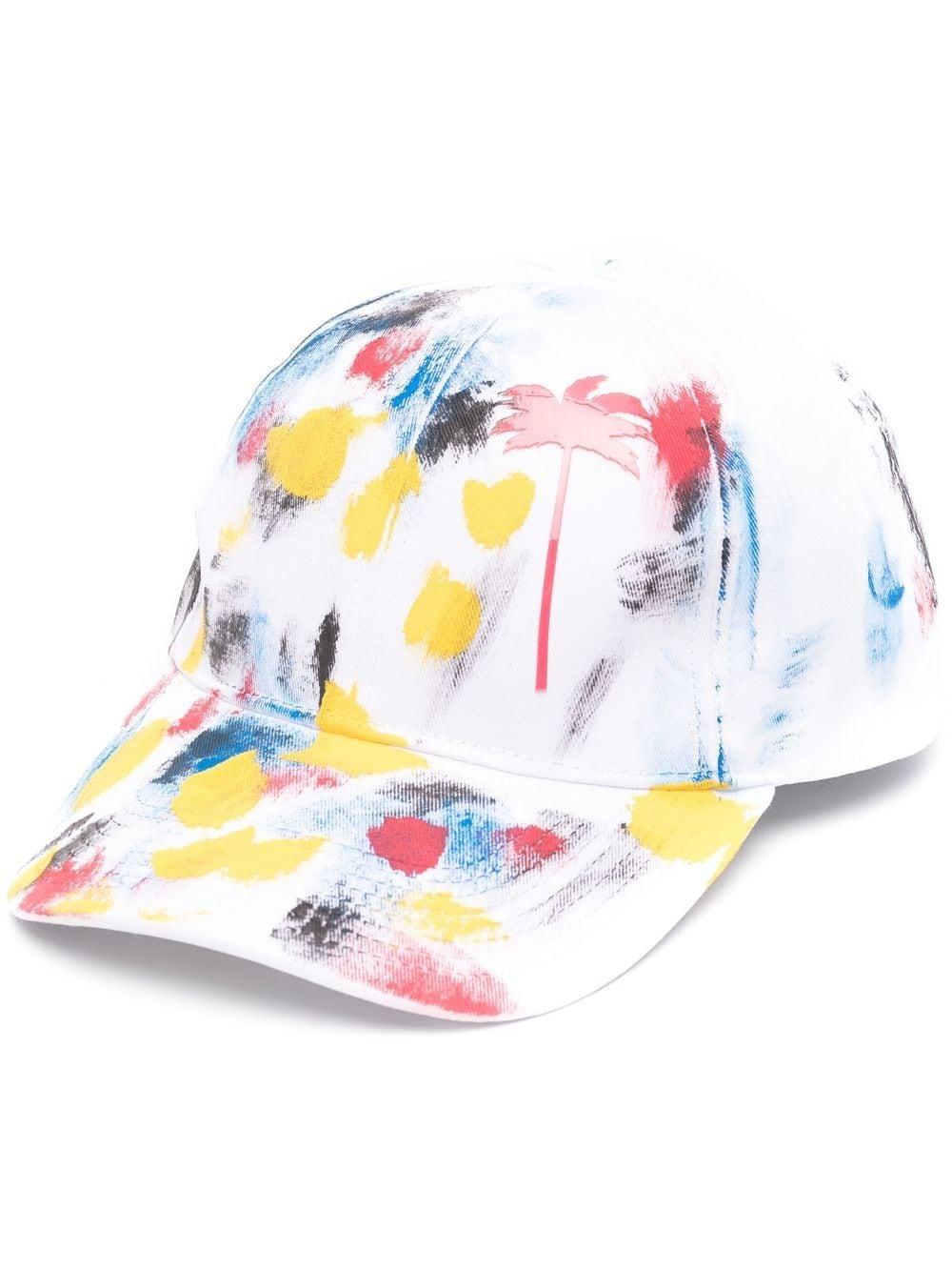 Palm Angels Cotton Hats White for Men 