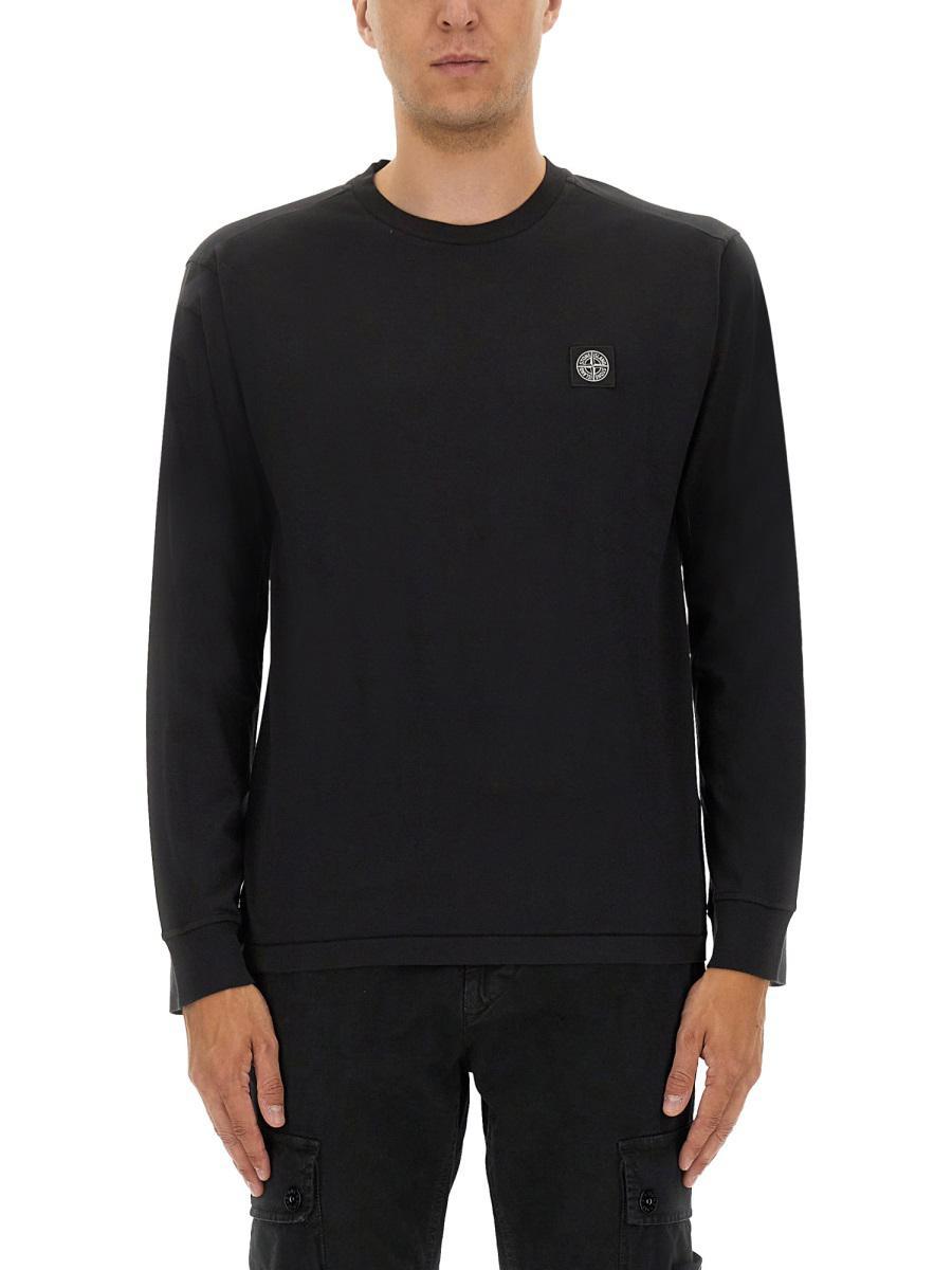 Men's Stone Island Long-sleeve t-shirts | Lyst