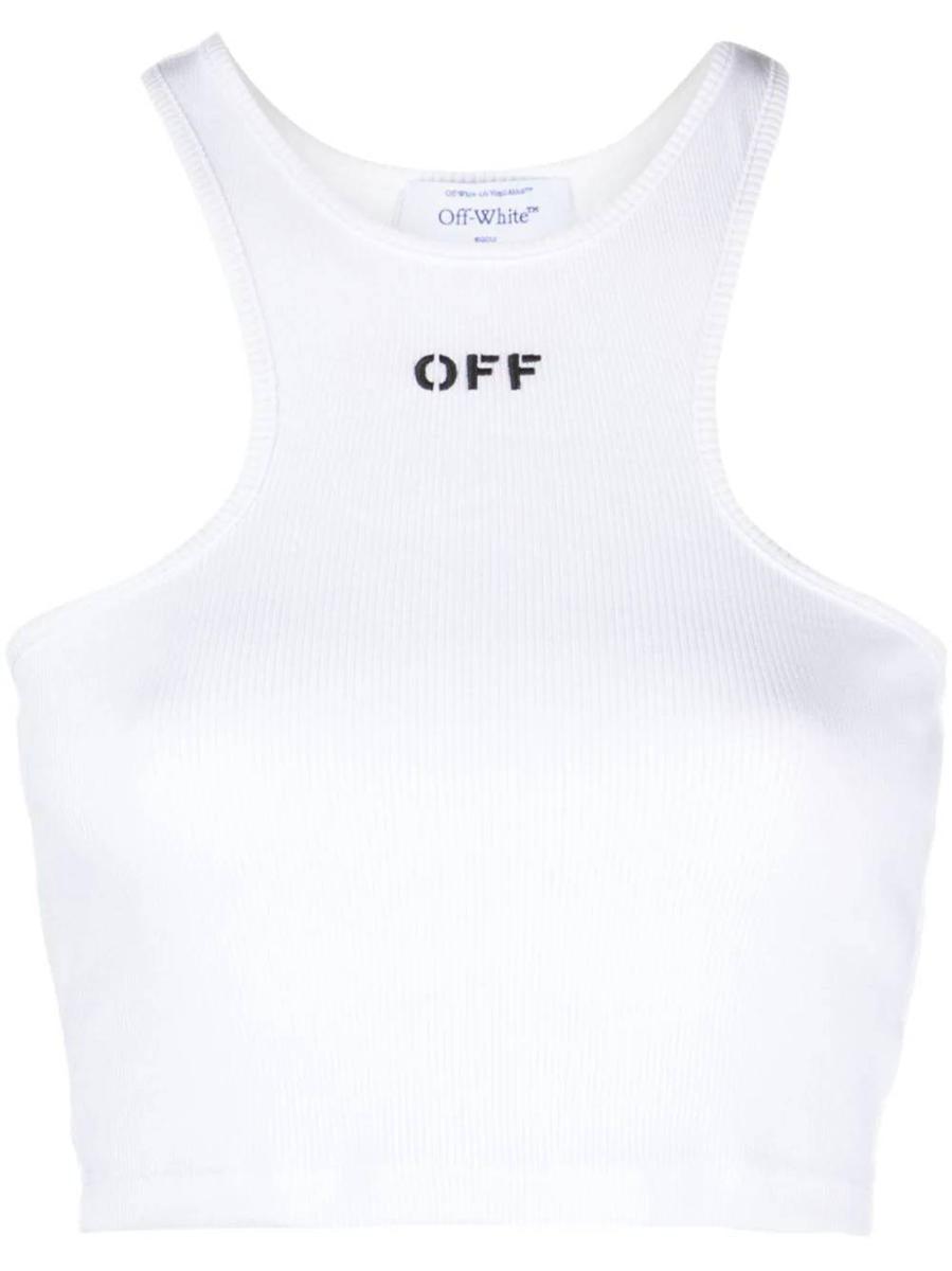 Off White c o Virgil Abloh Off Top in White Lyst
