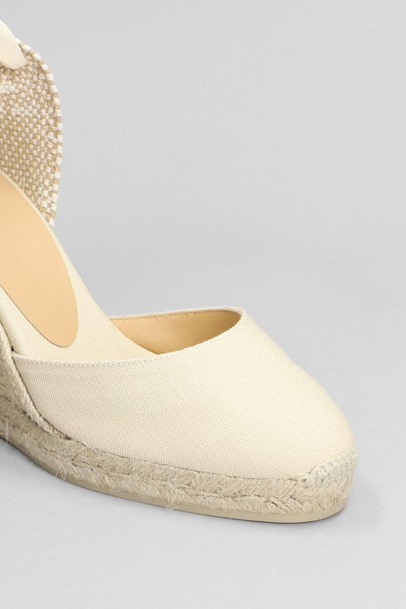 Castaner Carina 8 001 Wedges in Natural Lyst UK