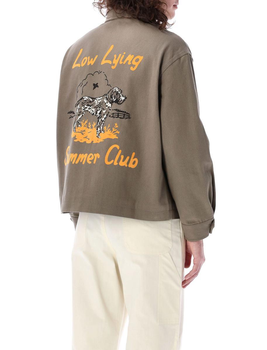 Bode Low Lying Summer Club Jacket in Natural for Men | Lyst