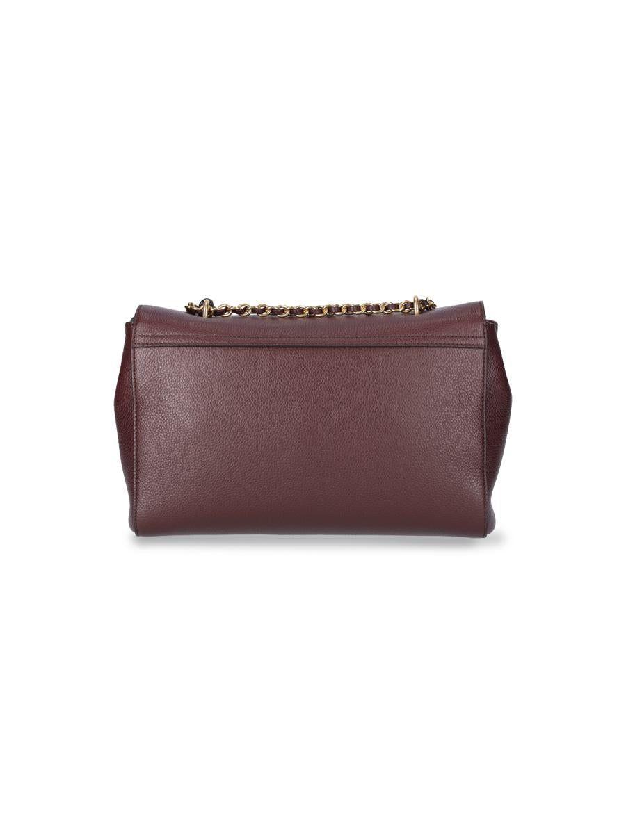 Mulberry Chain Strap Crossbody Bag in Brown