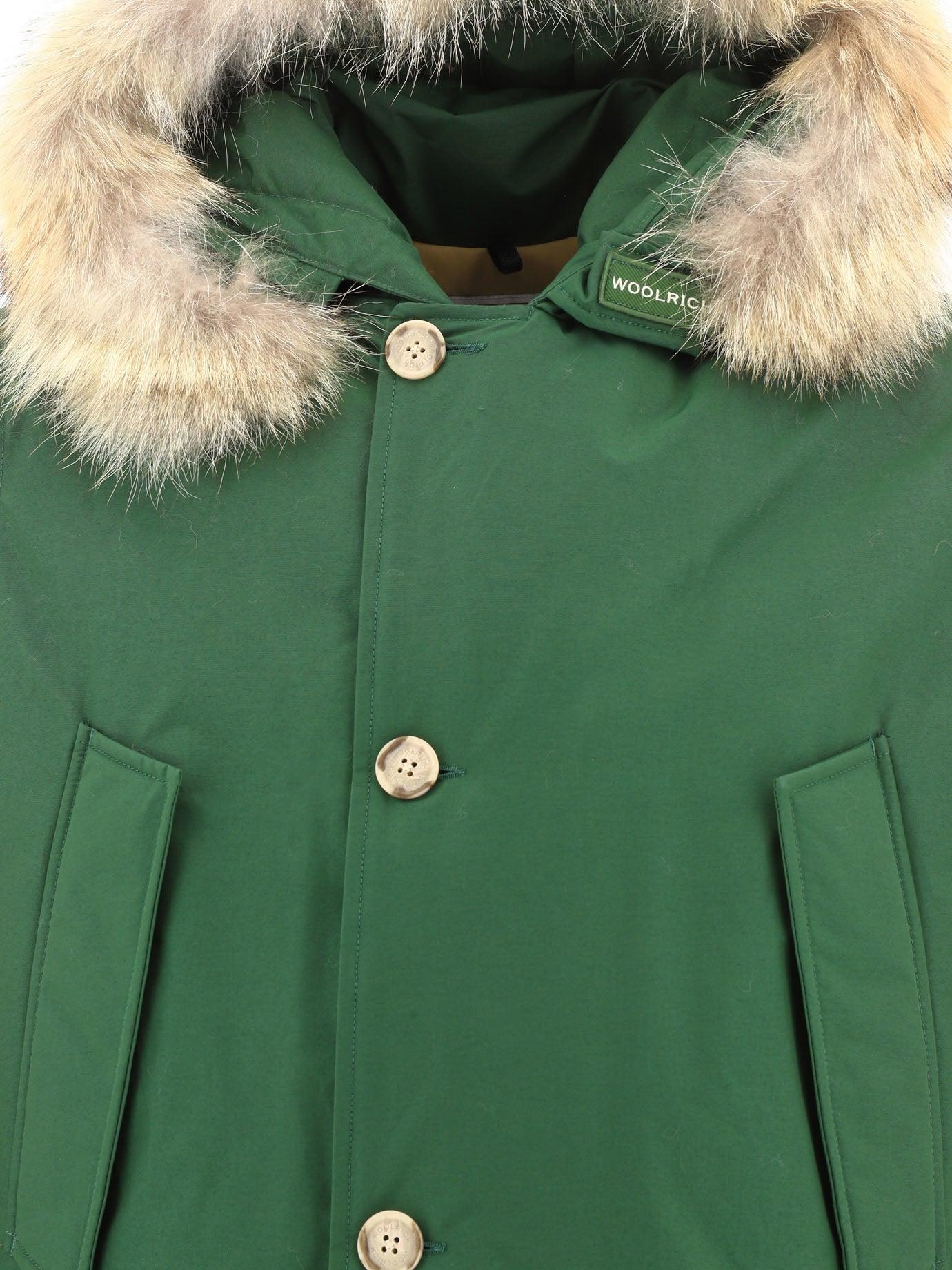 woolrich arctic parka green