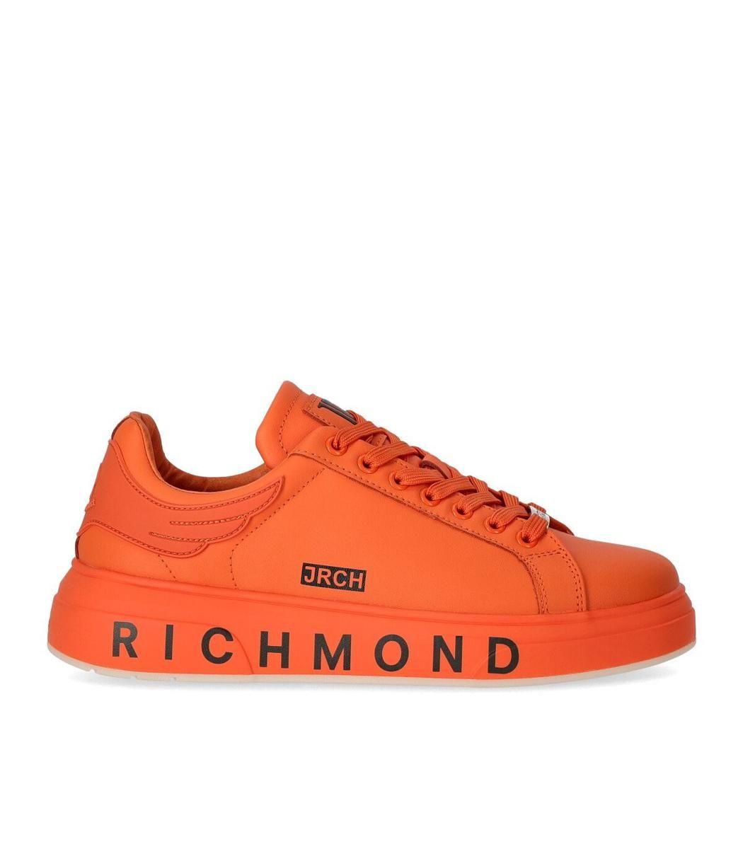 John Richmond Orange Sneaker With Logo for Men Lyst