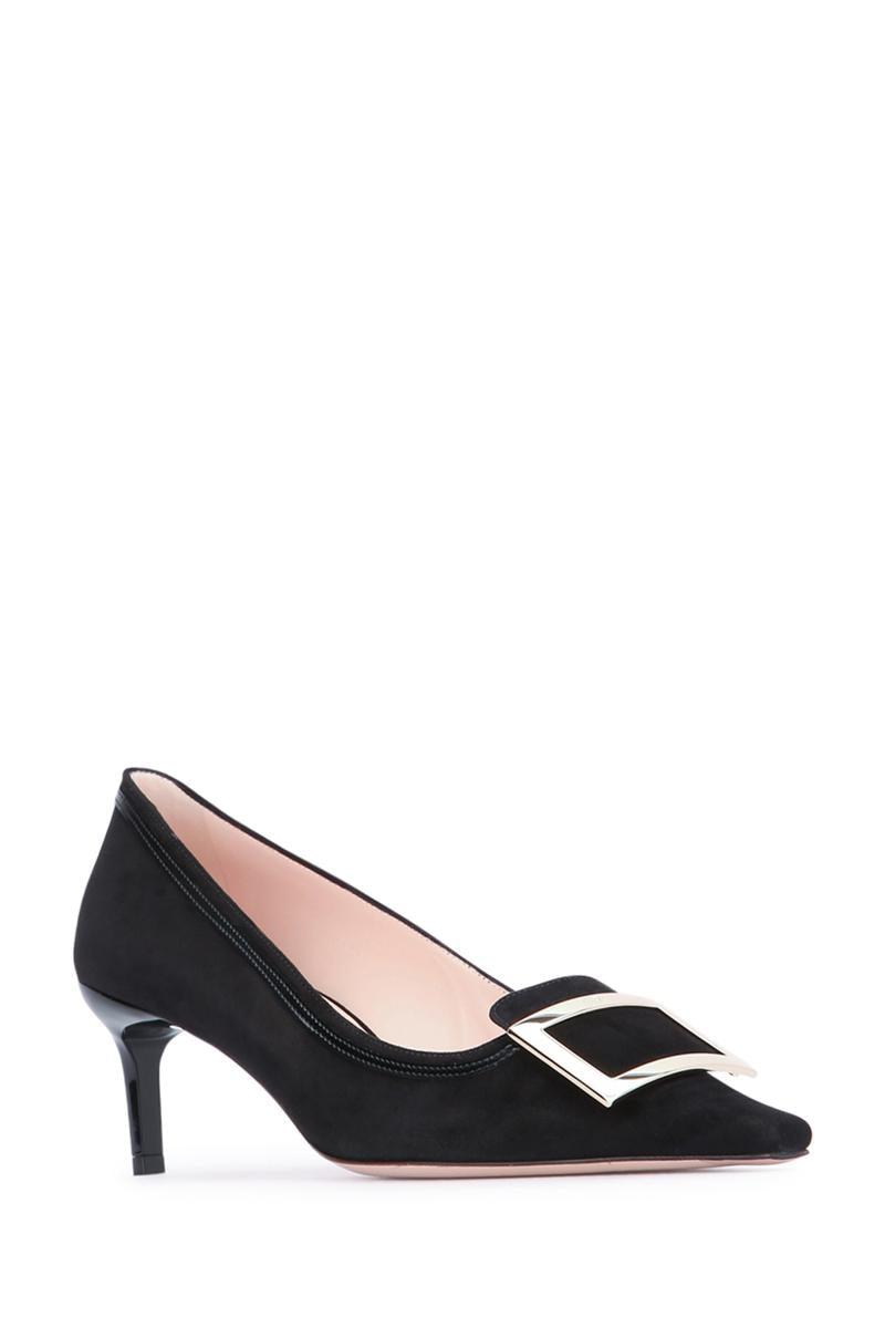 【関税&送料込】Roger Vivier Viv Canarette Decollete 55 Roger Vivier Viv Canarette Decollete 55 in Black | Lyst