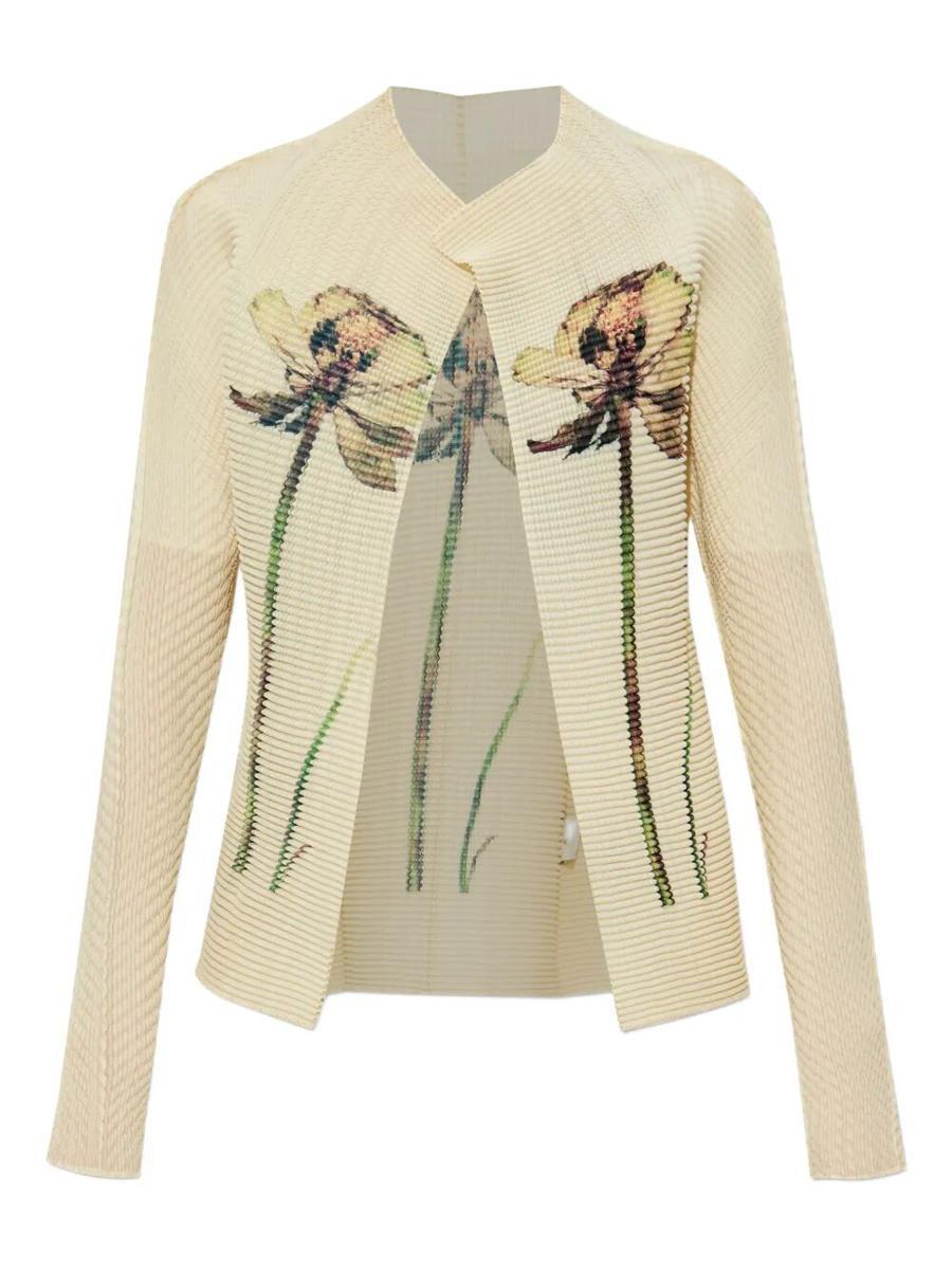トップス ISSEY MIYAKE PRESSED FLORA PLEATS TOP ISSEY MIYAKE | PRESSED FLORA PLEATED SHIRT