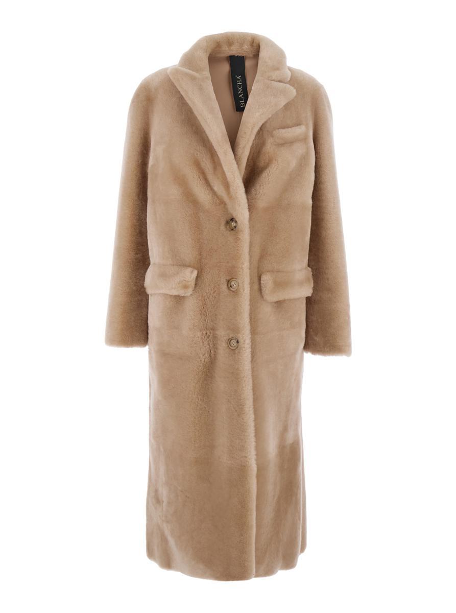 コート BLANCHA Light astrakhan merino shearling coat Blancha Coats for Women | Online Sale up to 67% off | Lyst