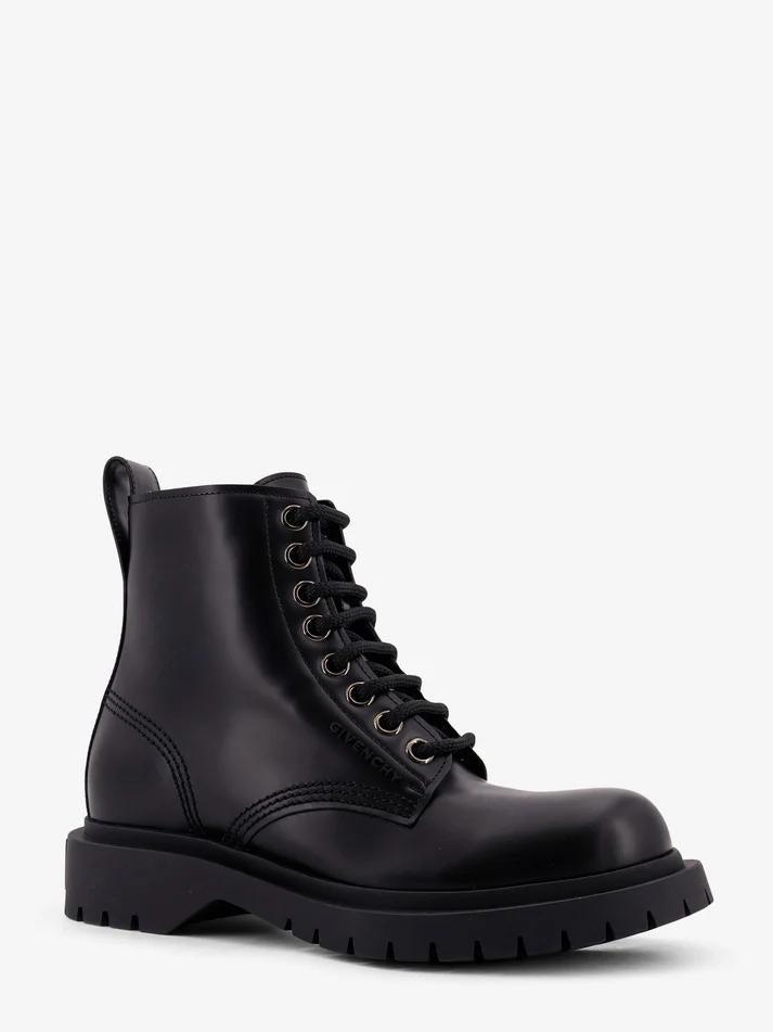 ショートブーツ・ブーティ GIVENCHY BLACK LEATHER TREKKER ANKLE BOOTS Givenchy Black Leather Trekker Ankle Boots | italist, ALWAYS