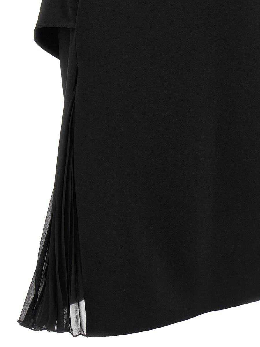 ワンピース COURREGES 'Infinty Pleats A-Line' dress Black INFINITY PLEATS A-LINE DRESS - courrèges