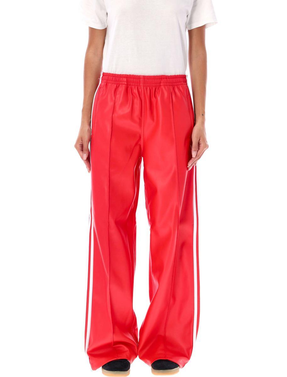 adidas Originals Eco Leather Trackpant in Red Lyst