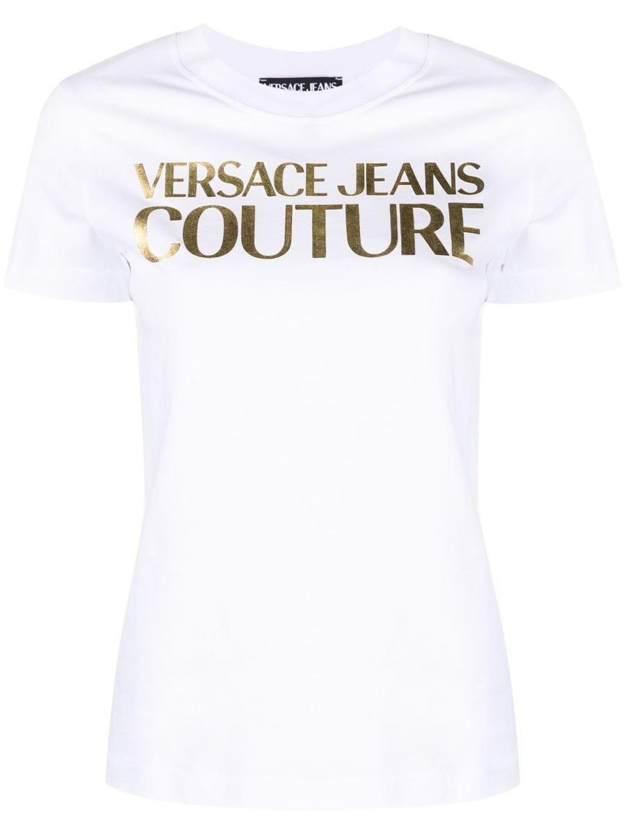 Versace Jeans Couture Logo-print T-shirt White |