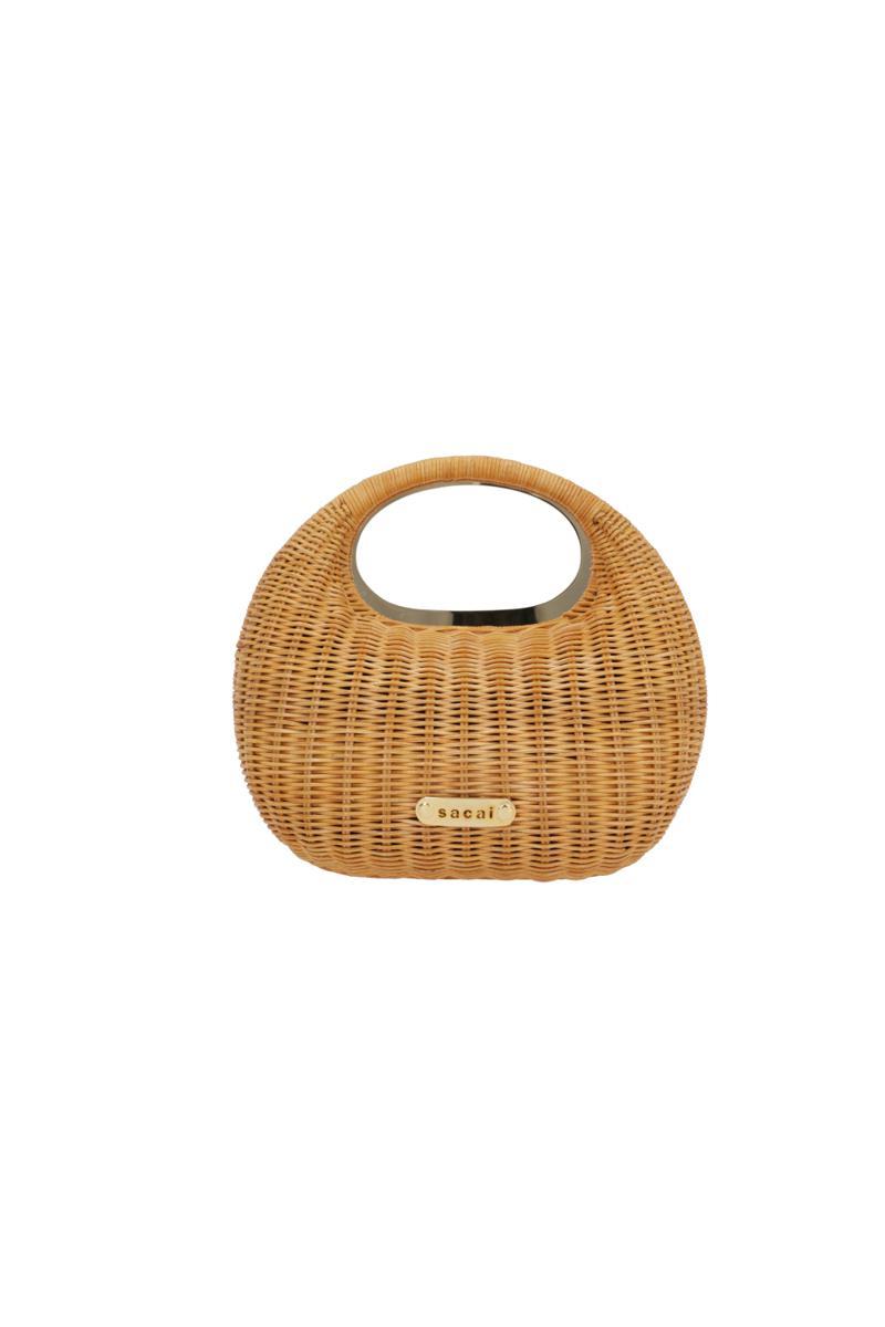 【sacai】S Basket Small Bag Sacai Pursket Small Bag in Black | Lyst