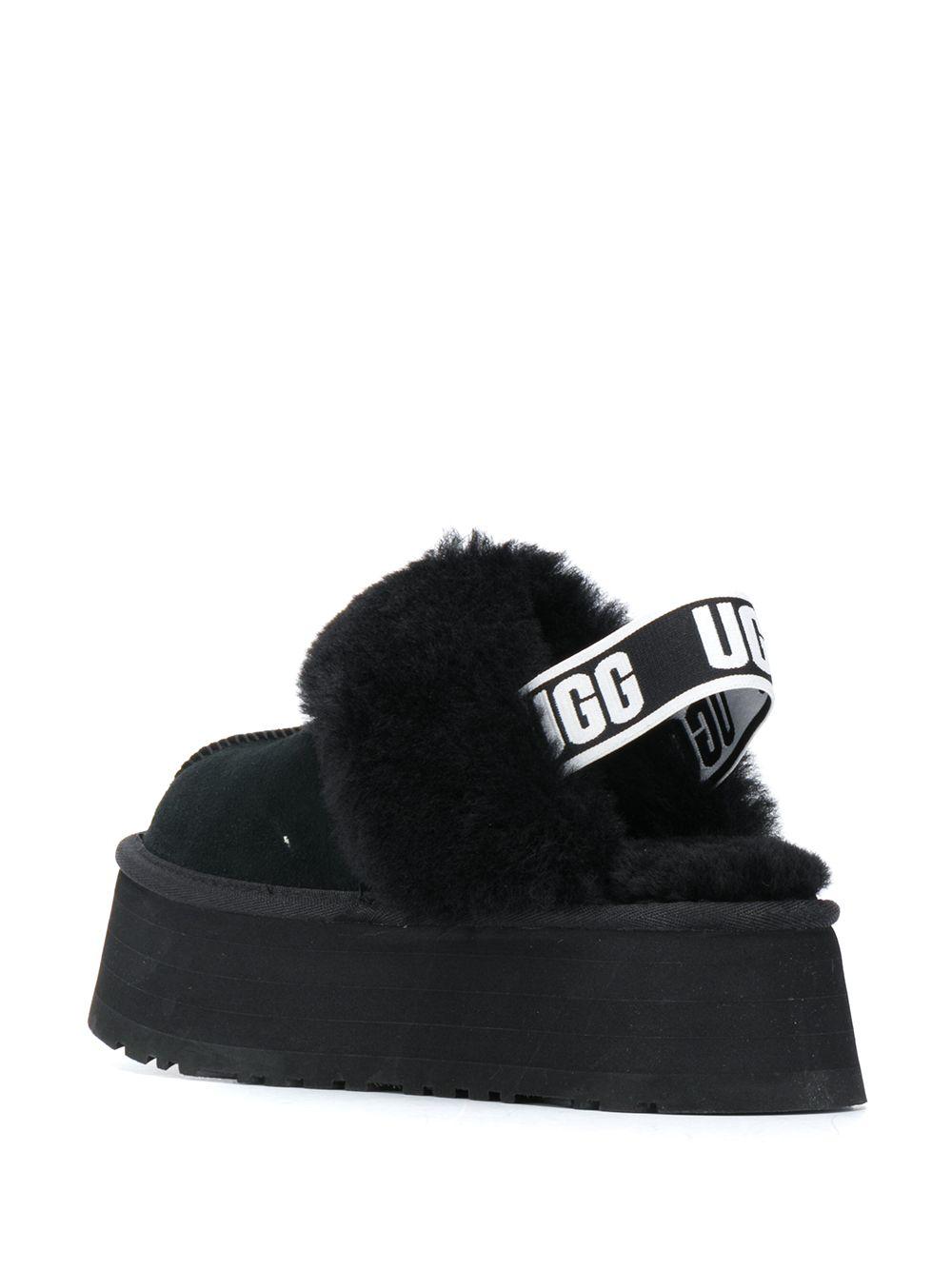 ugg black flat shoes