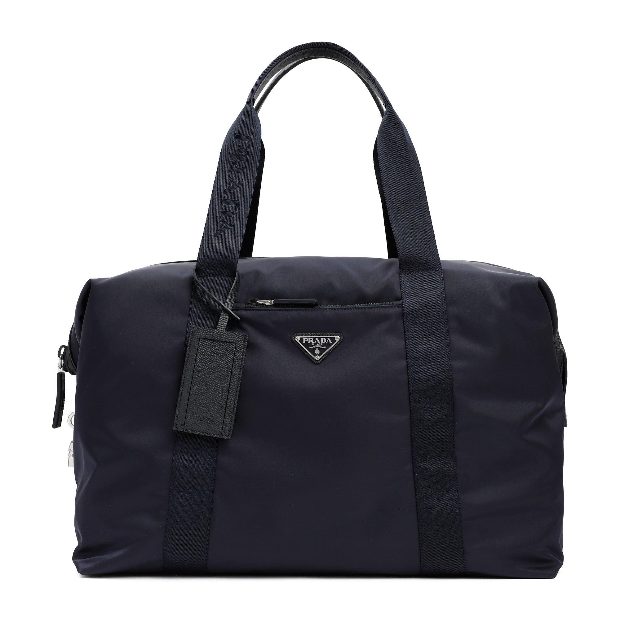 Prada Travel Bag in Blue for Men | Lyst