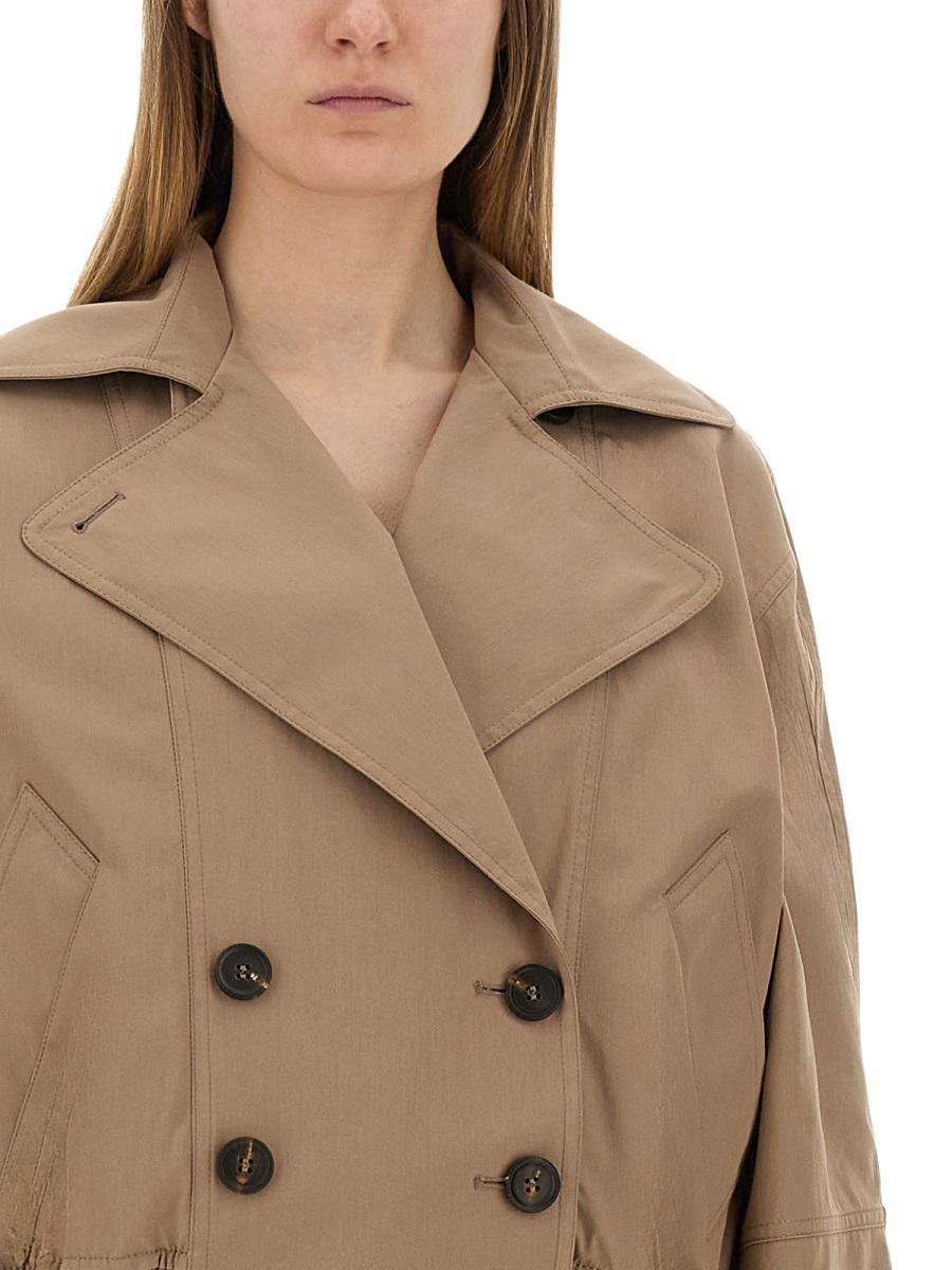 ジャケット BRUNELLO CUCINELLI TECHNO MEMBRANED PANAMA CROP CABAN Brunello Cucinelli Techno Cotton Membraned Panama Crop Caban