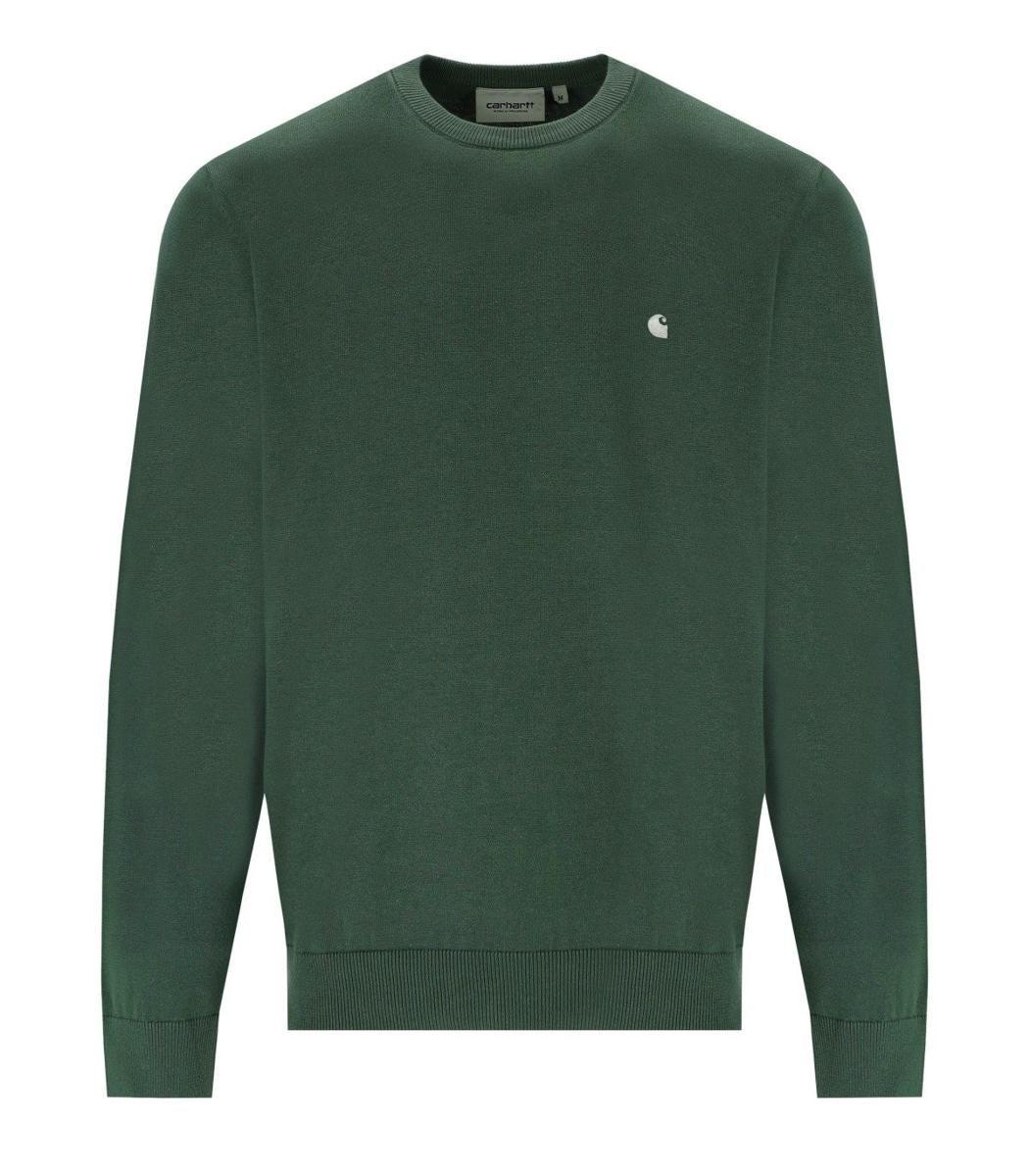Carhartt Madison Park Crewneck Jumper in Green for Men Lyst
