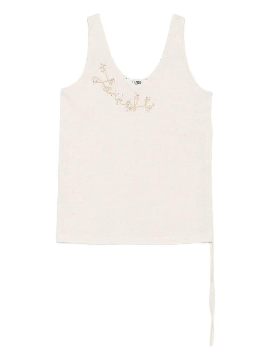 Fendi Sleeveless and tank tops for Women | Online Sale up to