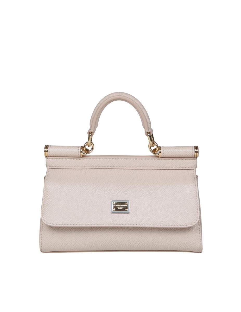 DOLCE & GABBANA Handbag SICILY SMALL in white