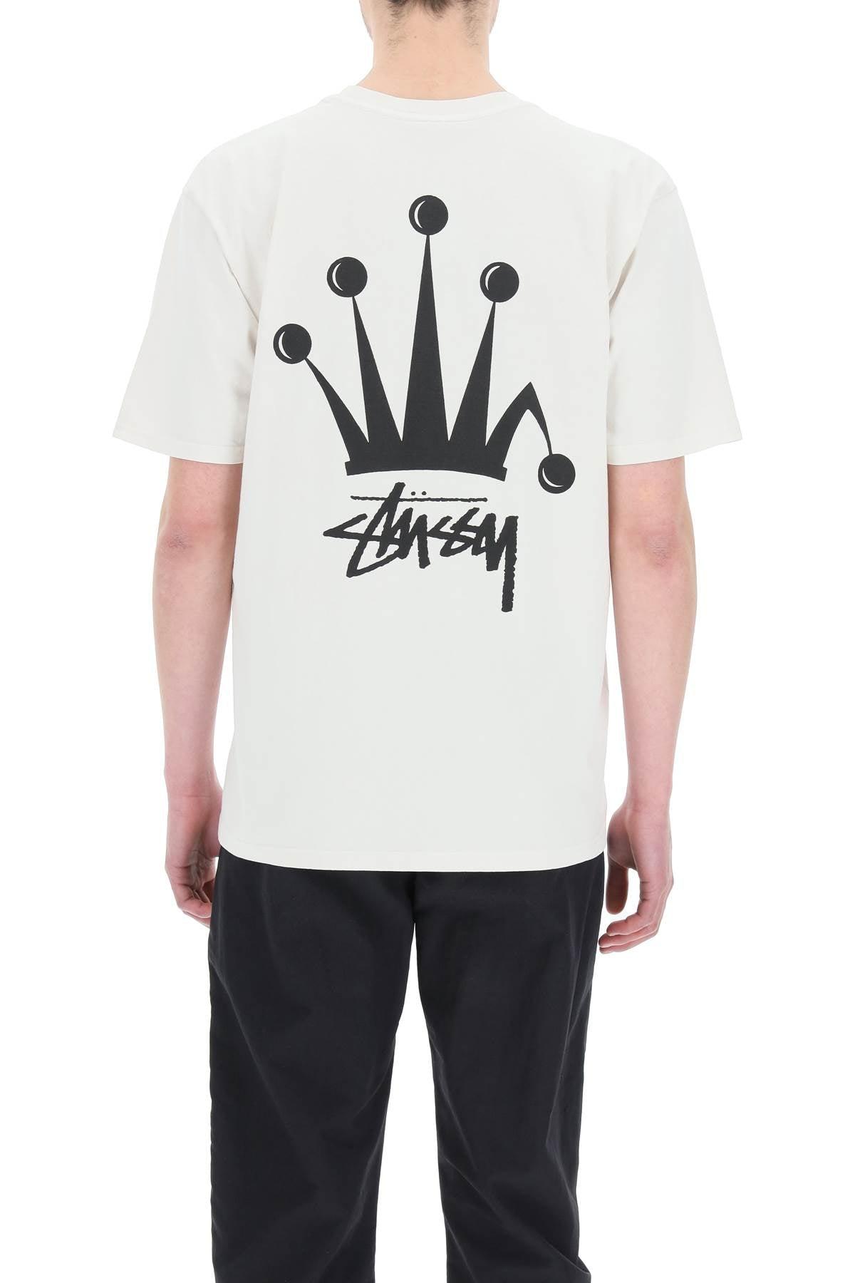 Stussy Cotton Regal Crown T-shirt in 