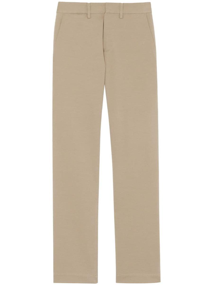 パンツ SAINT LAURENT Camel Cotton Pant Saint Laurent Chic Camel Cotton Pants For Women In Beige O