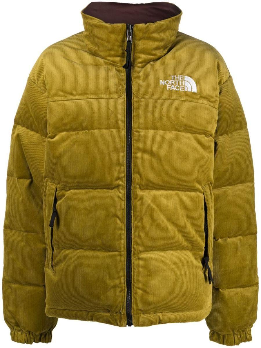 The North Face 1992 Nuptse Reversible Padded Jacket in Green for Men | Lyst