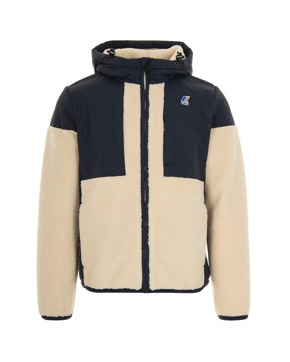 ジャケット K WAY Women Coats K8138QW 634 Beige Jackets Woman AUBE MEMORY TOUCH Long BEIGE LT