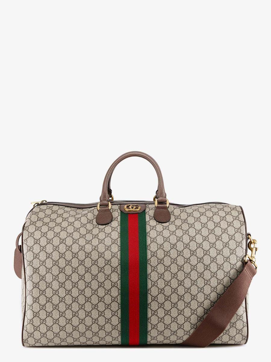 Gucci Savoy large duffle bag in red leather