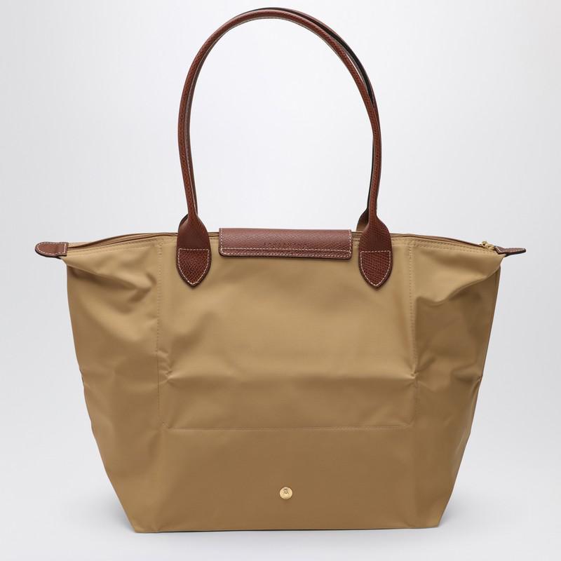 トートバッグ Longchamp Fawn-Coloured Le Pliage Original L Bag Le Pliage Original L Tote bag Fawn - Recycled canvas