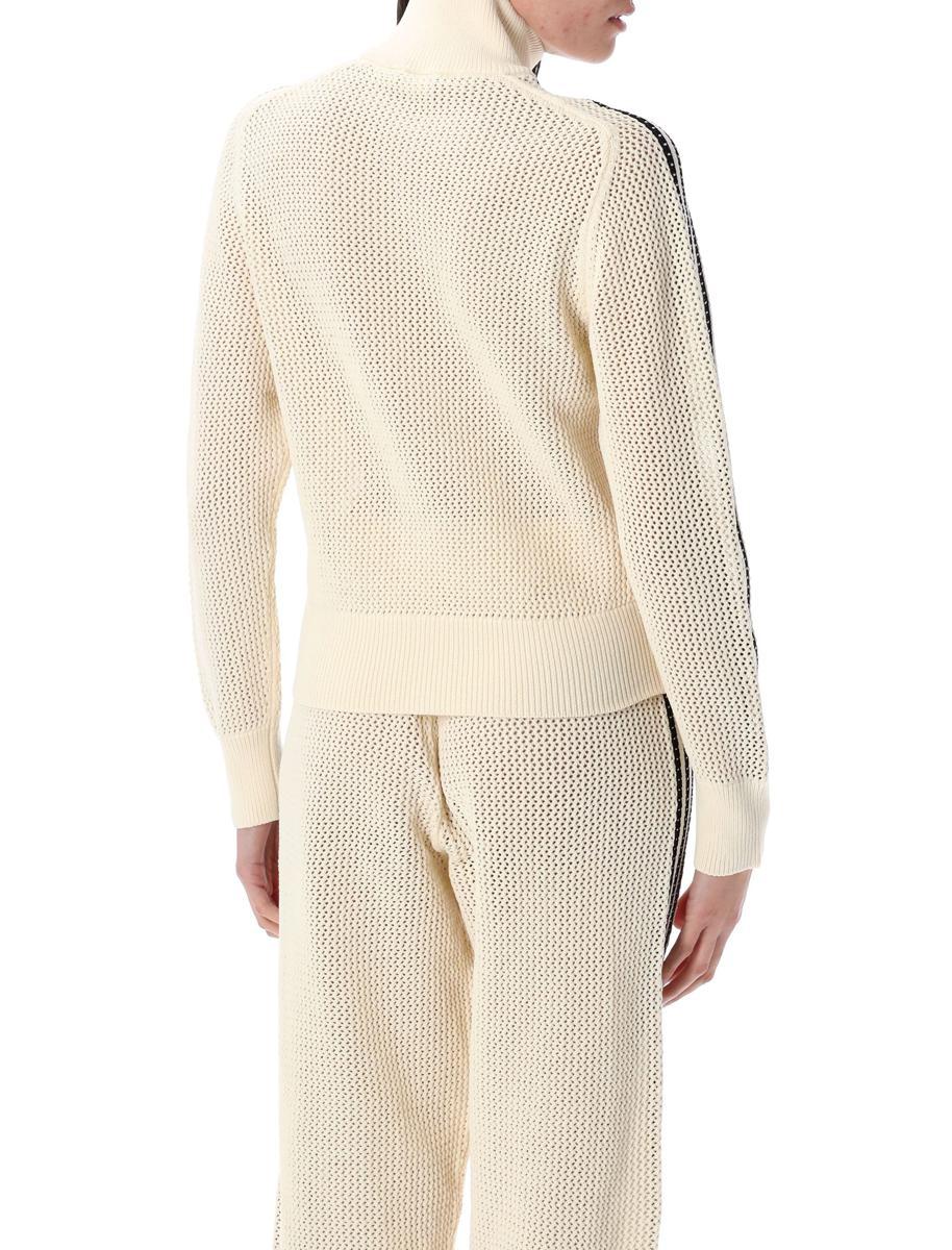 ADIDAS【送料込】ORIGINALS PREMIUM CROCHAT TRACK TOP adidas Originals Premium Crochet Track Top in Natural | Lyst