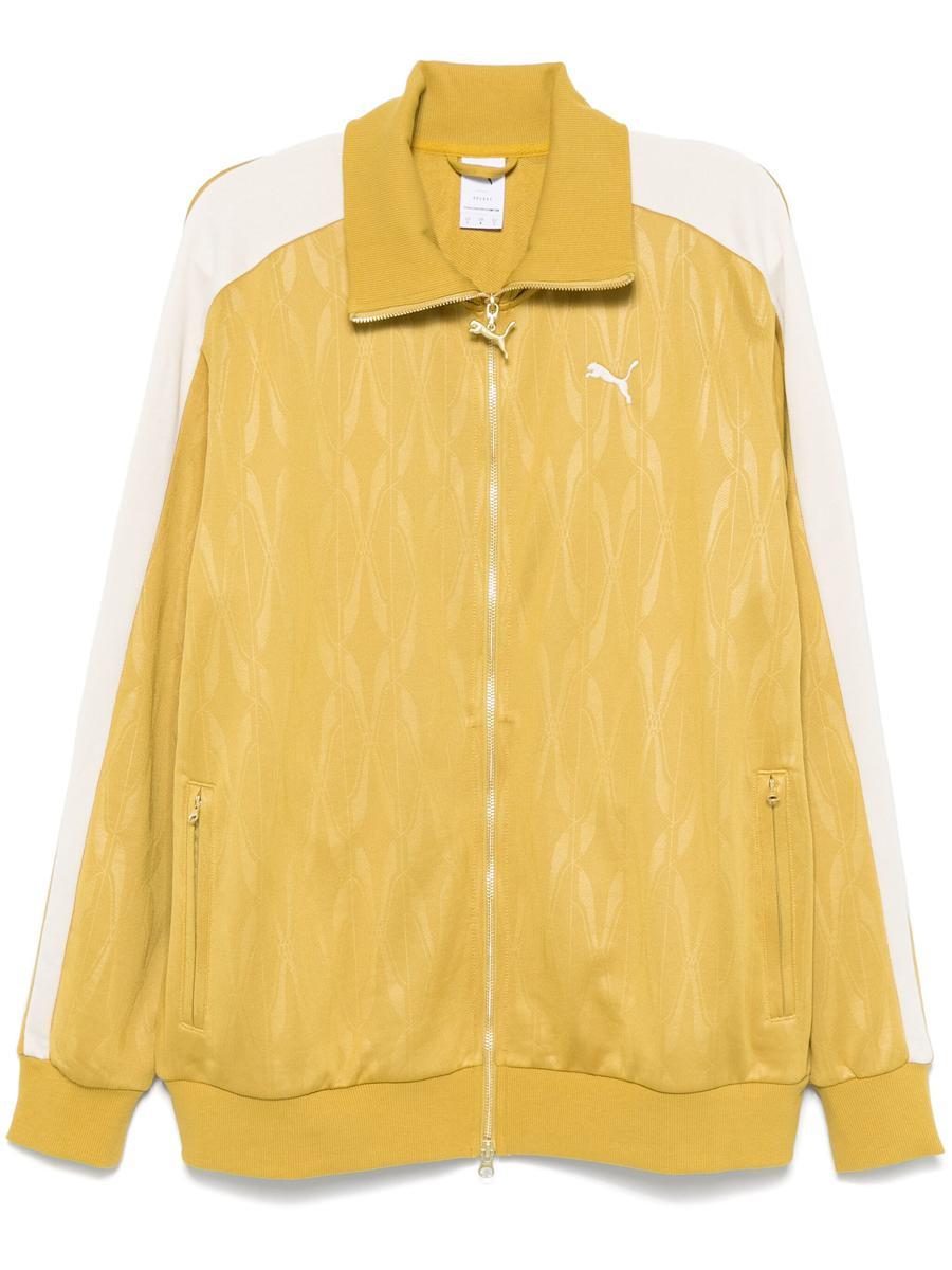 Puma Tracksuit Jacket Puma T7 Vintage Track Jacket In Yellow The NeverWorn  VI T7 Track Jacket