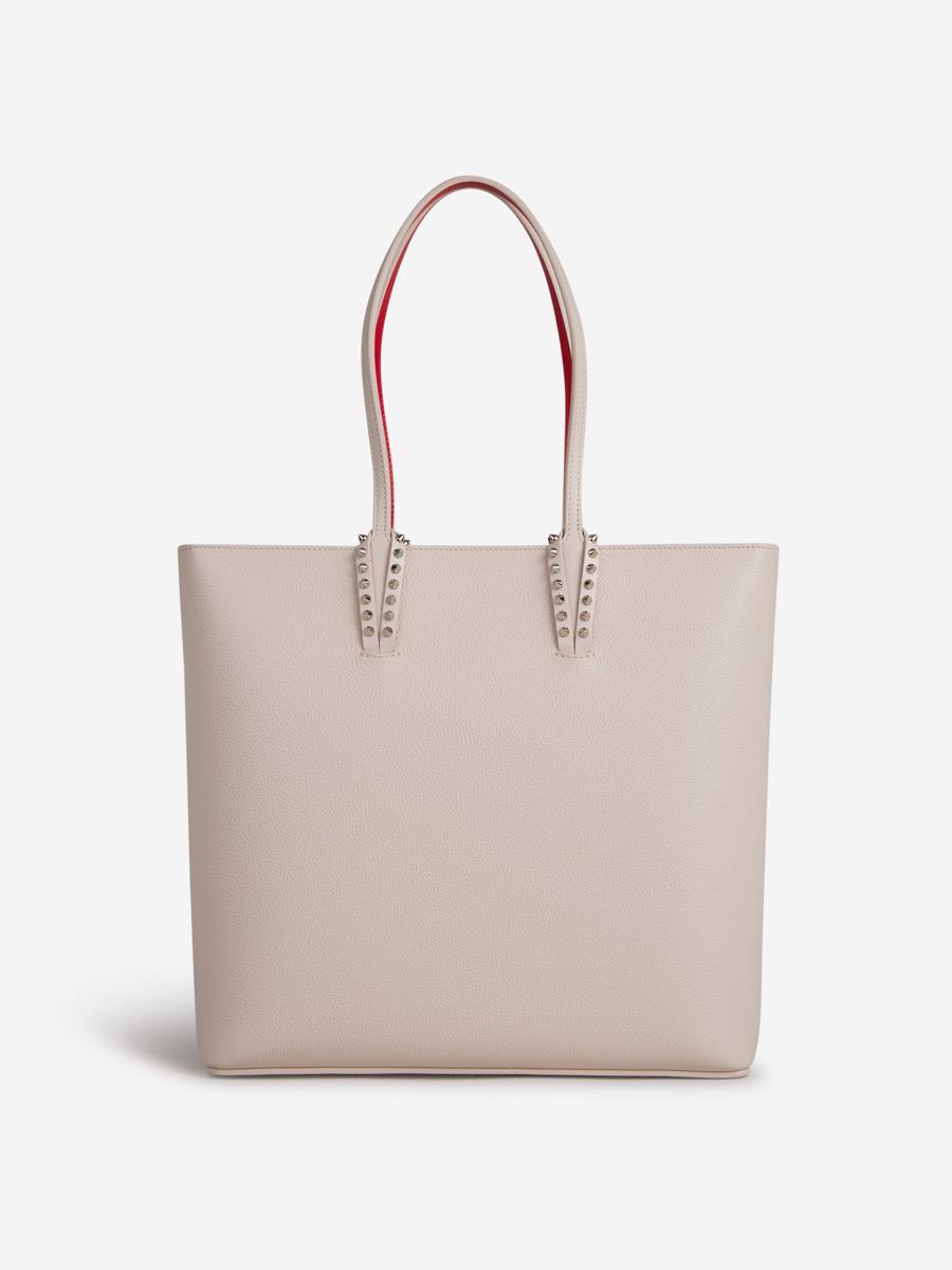ショルダーバッグ・ポシェット CABATA LEATHER SHOULDER BAG WITH STUDS CHRISTIAN LOUBOUTIN Cabata large studded textured-leather