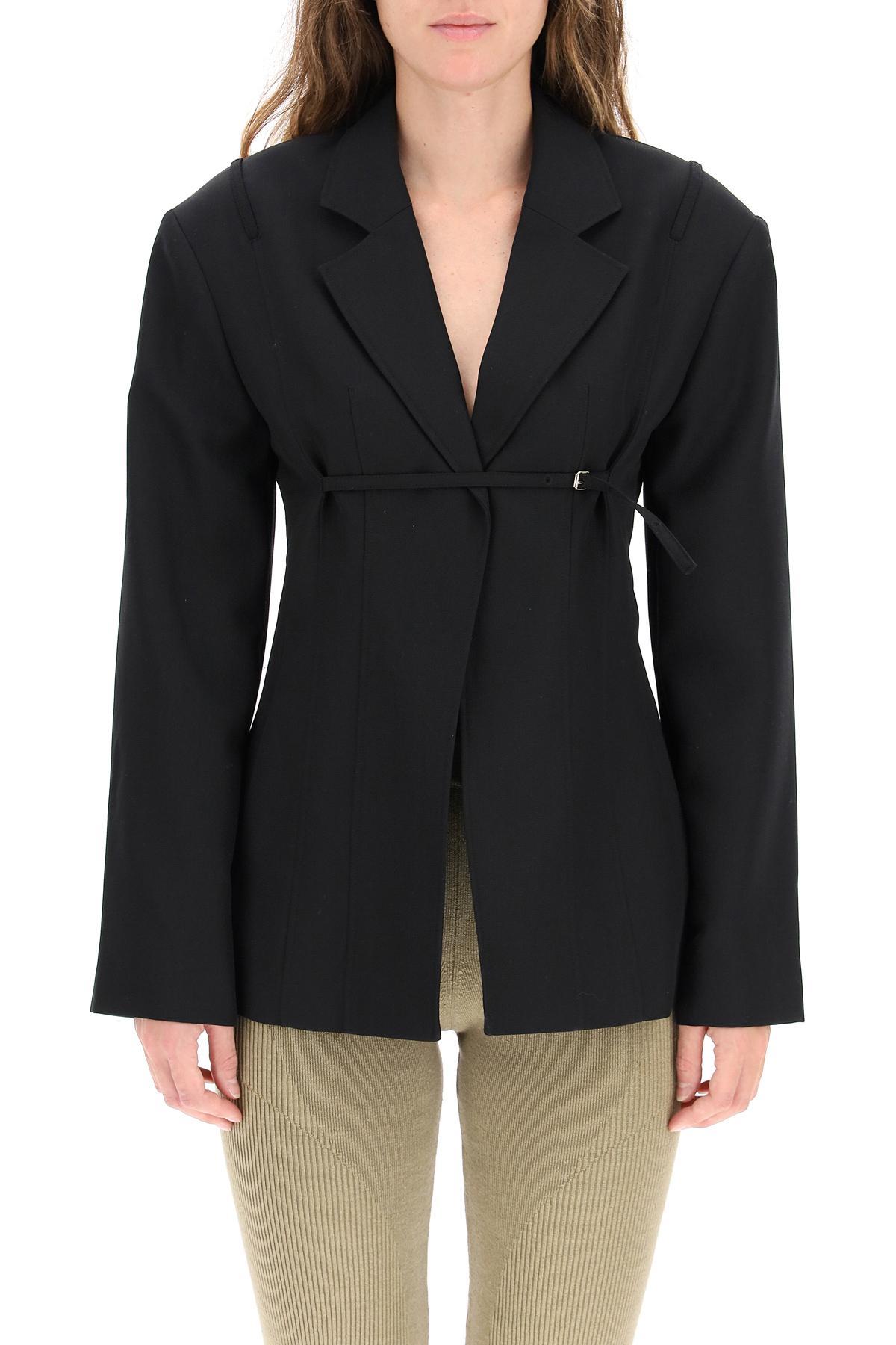 Jacquemus Wool La Veste Sauge Blazer in 
