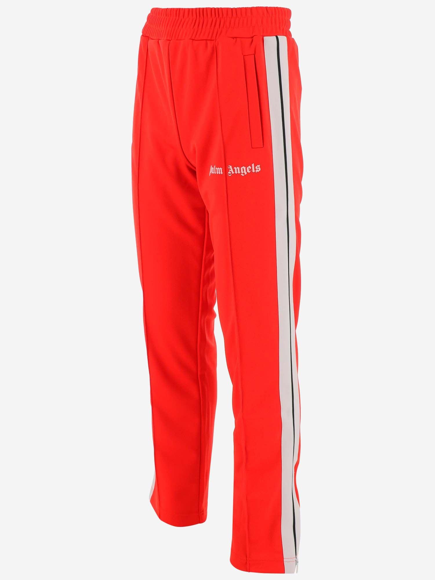 Palm Angels - Men's Casual Pants - Red - Pants