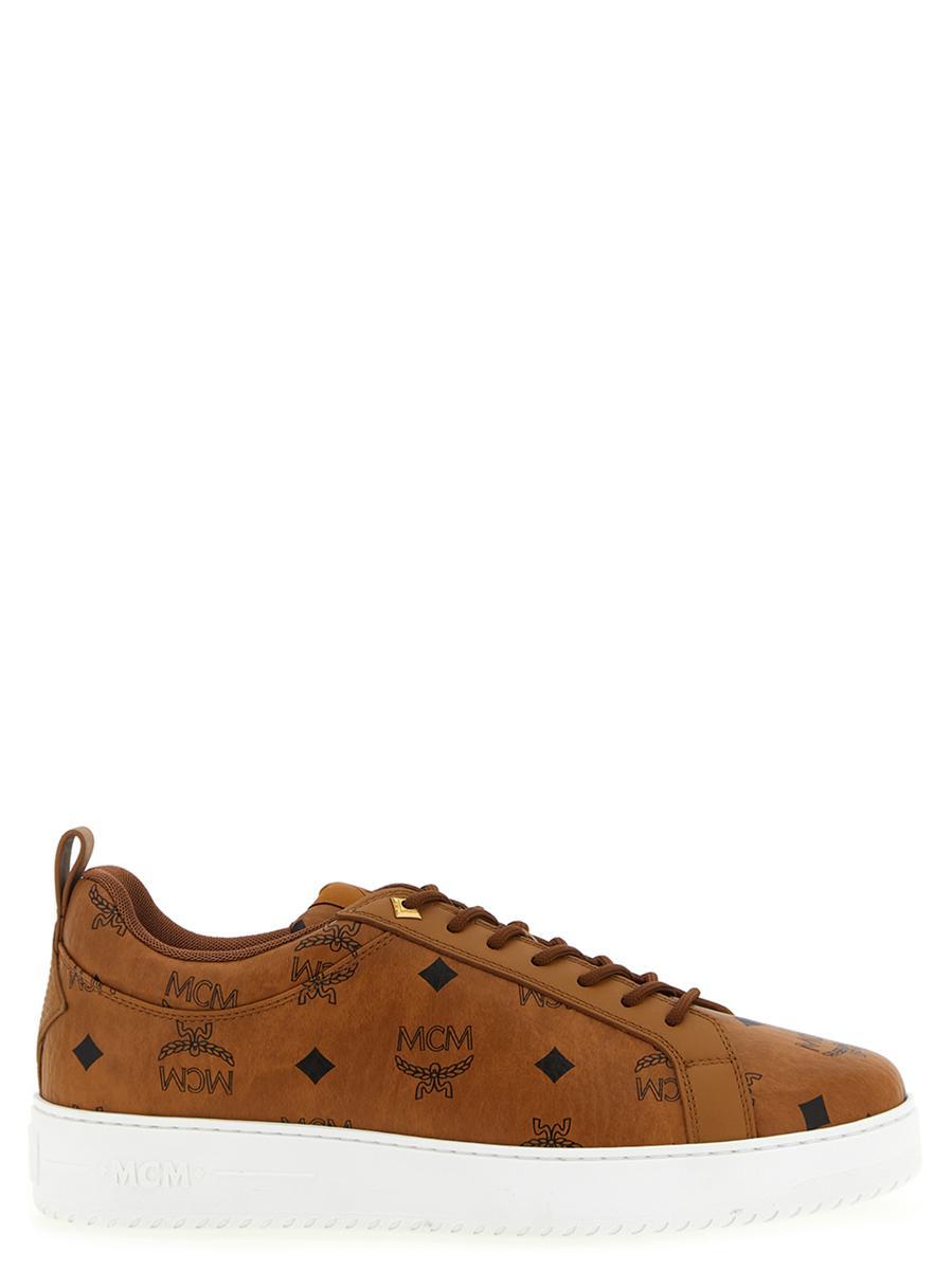 スニーカー MCM Printed Canvas Terrain Sneakers Mcm Terrain canvas printed sneakers | The Fashion Square