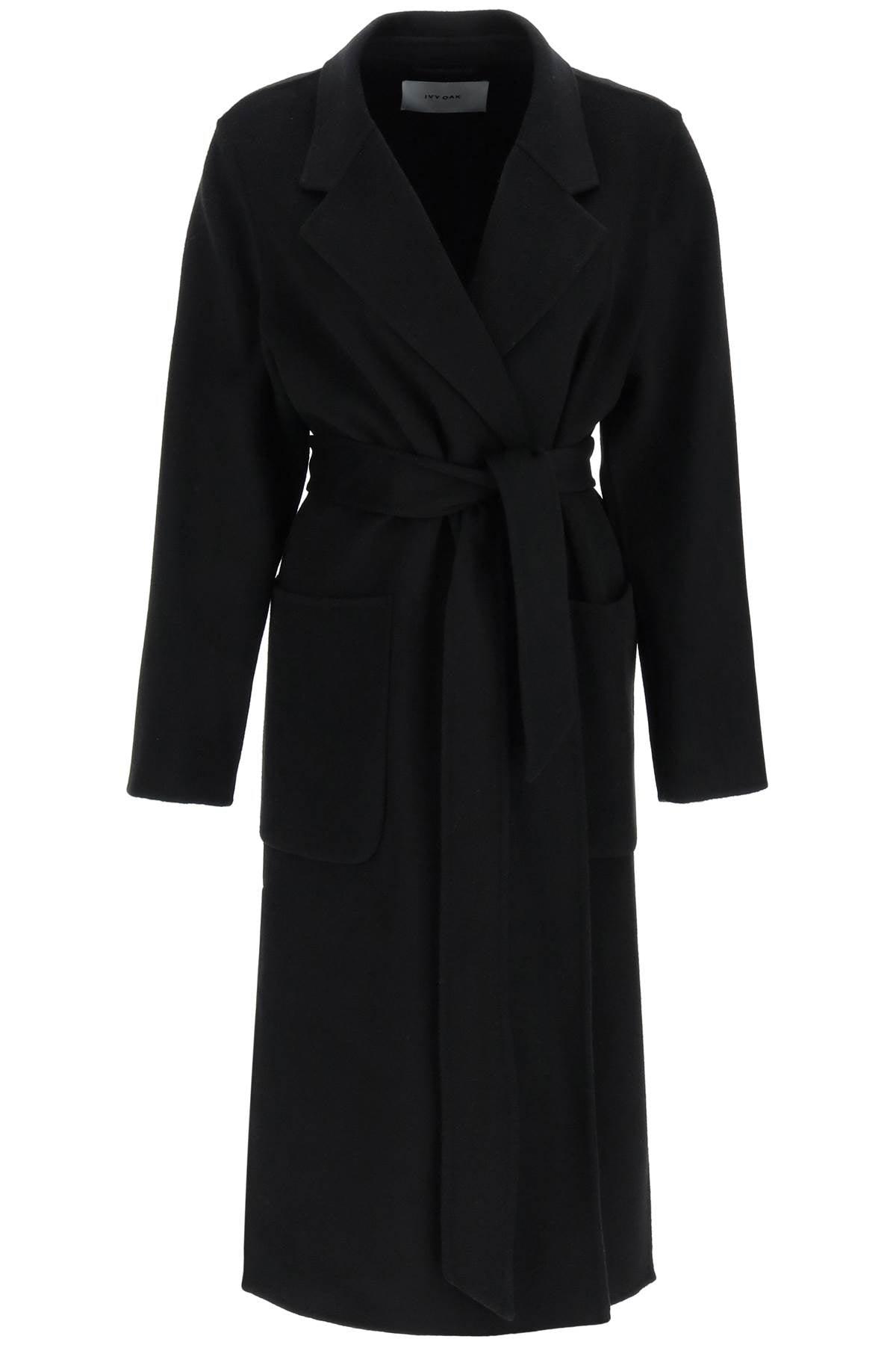 IVY & OAK Ivy Oak 'celia' Wool Coat in Black | Lyst