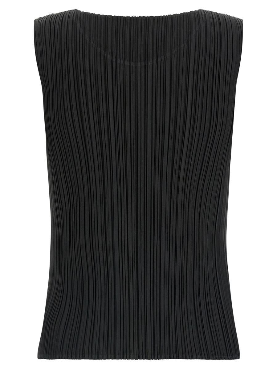 PLEATS PLEASEタンクトップ Pleats Please Issey Miyake プリーツ タンクトップ | イエロー