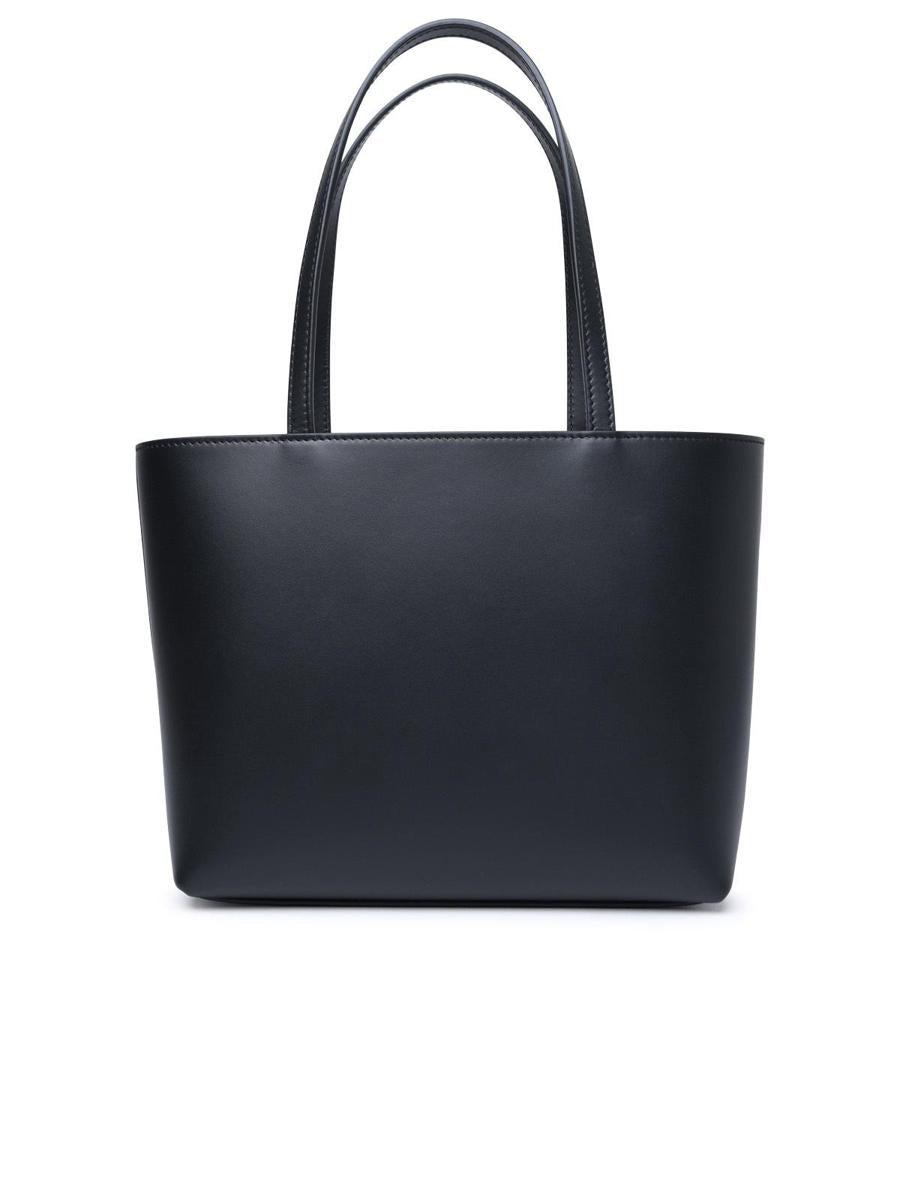 Dolce & Gabbana 'Dg' Small Calf Leather Shopping Bag in