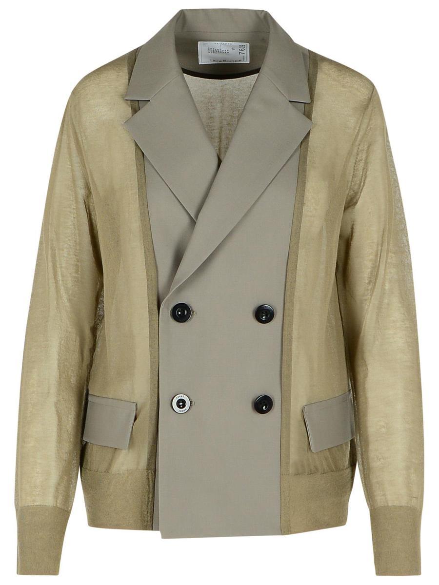 sacai-GREEN-Cotton-Blend-