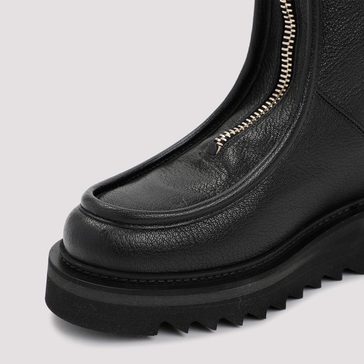 Ferragamo Eurialo Zip-up Boots Shoes in Black | Lyst