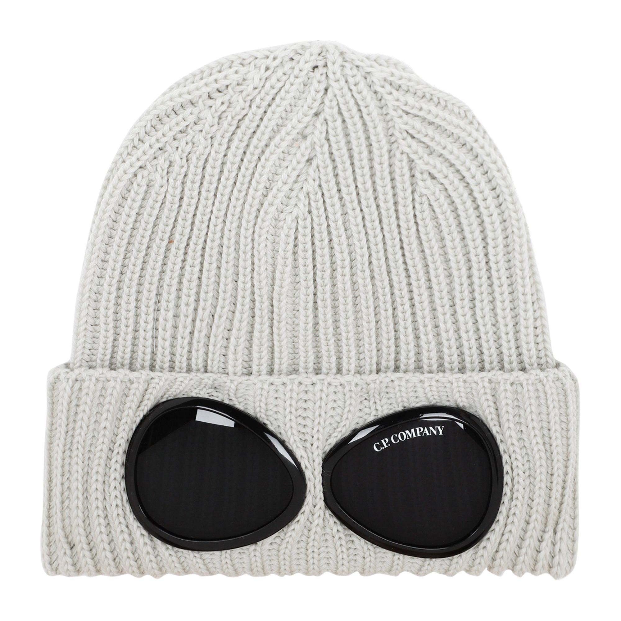 C.P. Company Extra Fine Merino Wool GOGGLE Beanie Hat for Men | Lyst