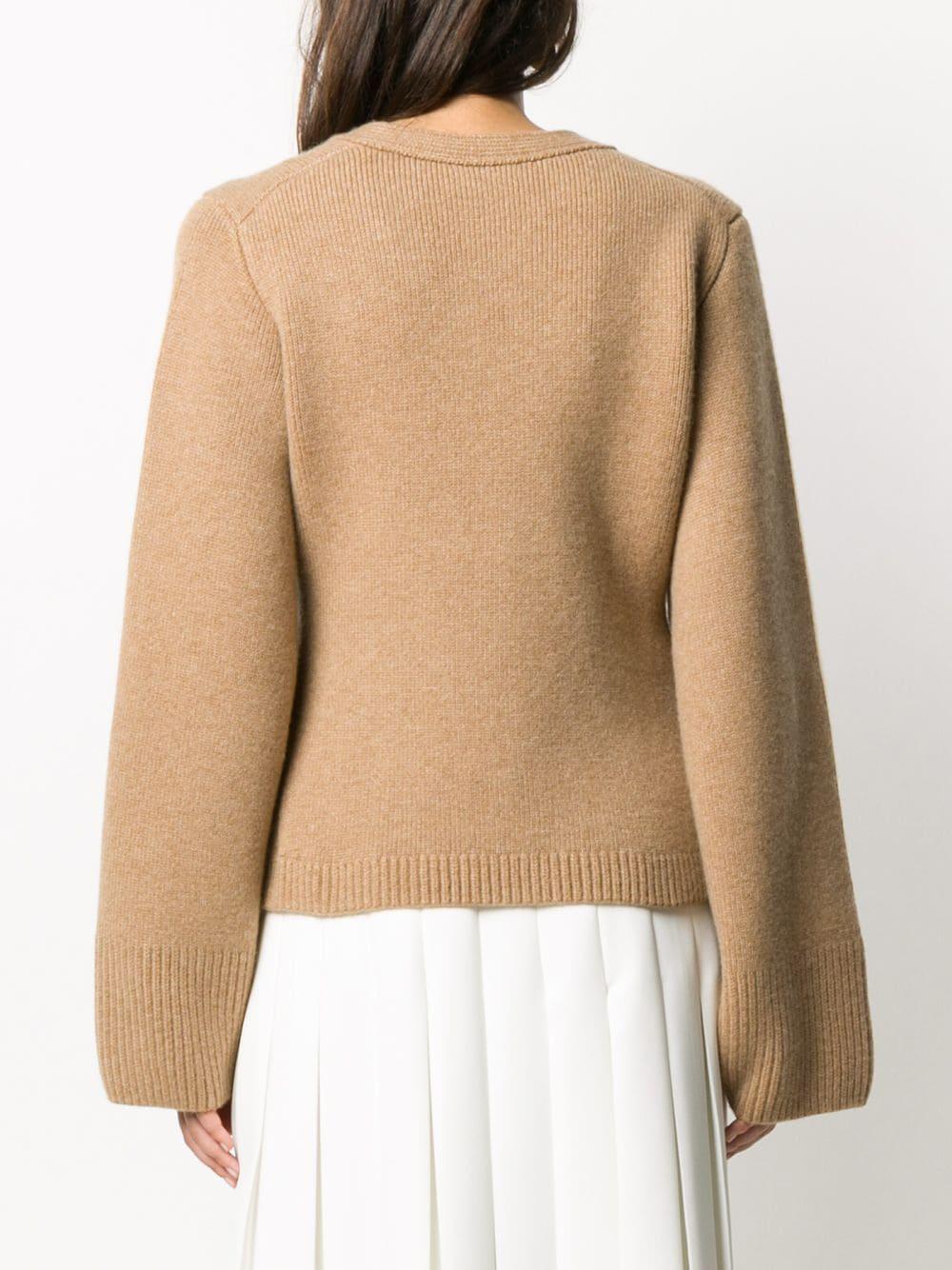 Khaite Cashmere Sweaters Brown - Lyst