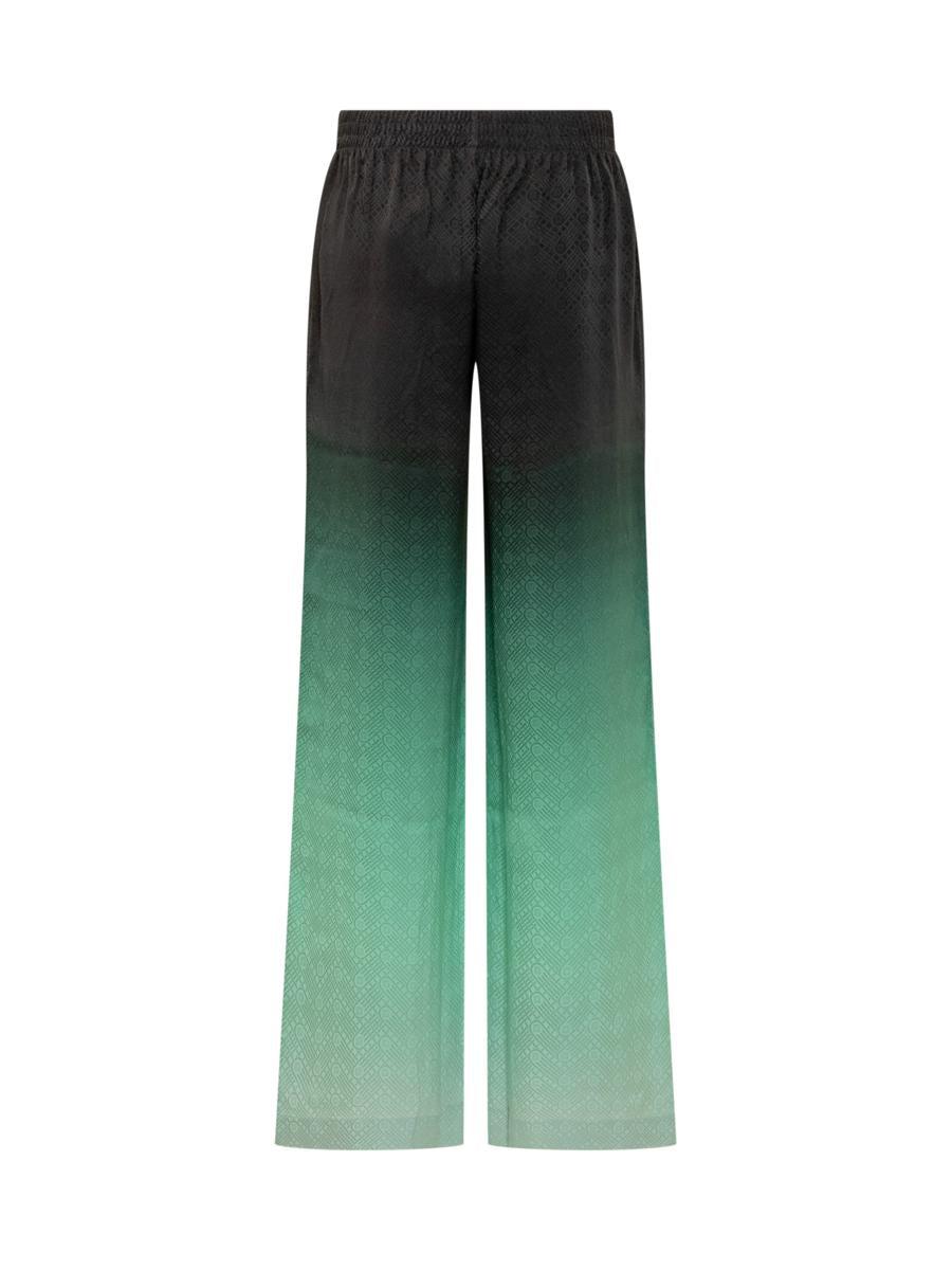 パンツ Casablanca ESCALIER PRINT PANTS CASABLANCA Escalier Print Pants in Orange | Lyst