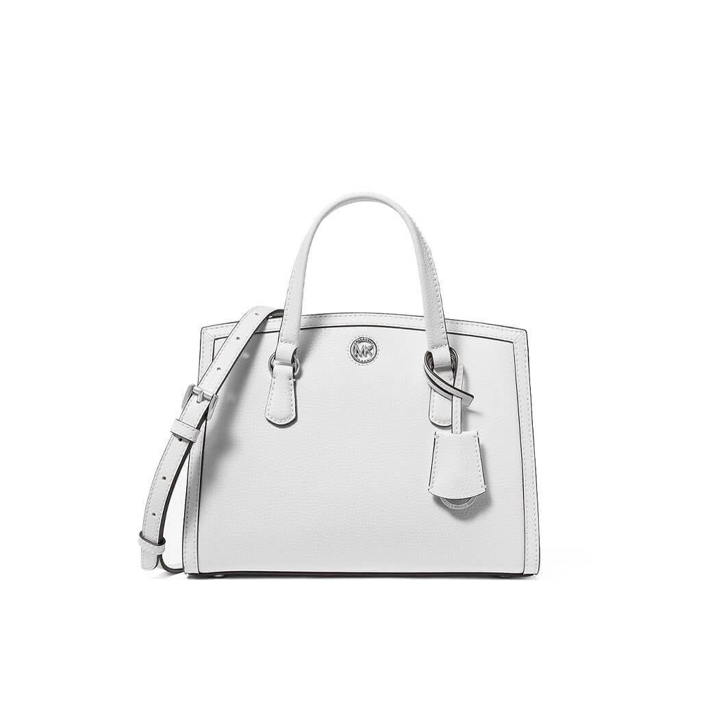 Michael Kors Handbags Greenwich MD Women Leather White Optic White