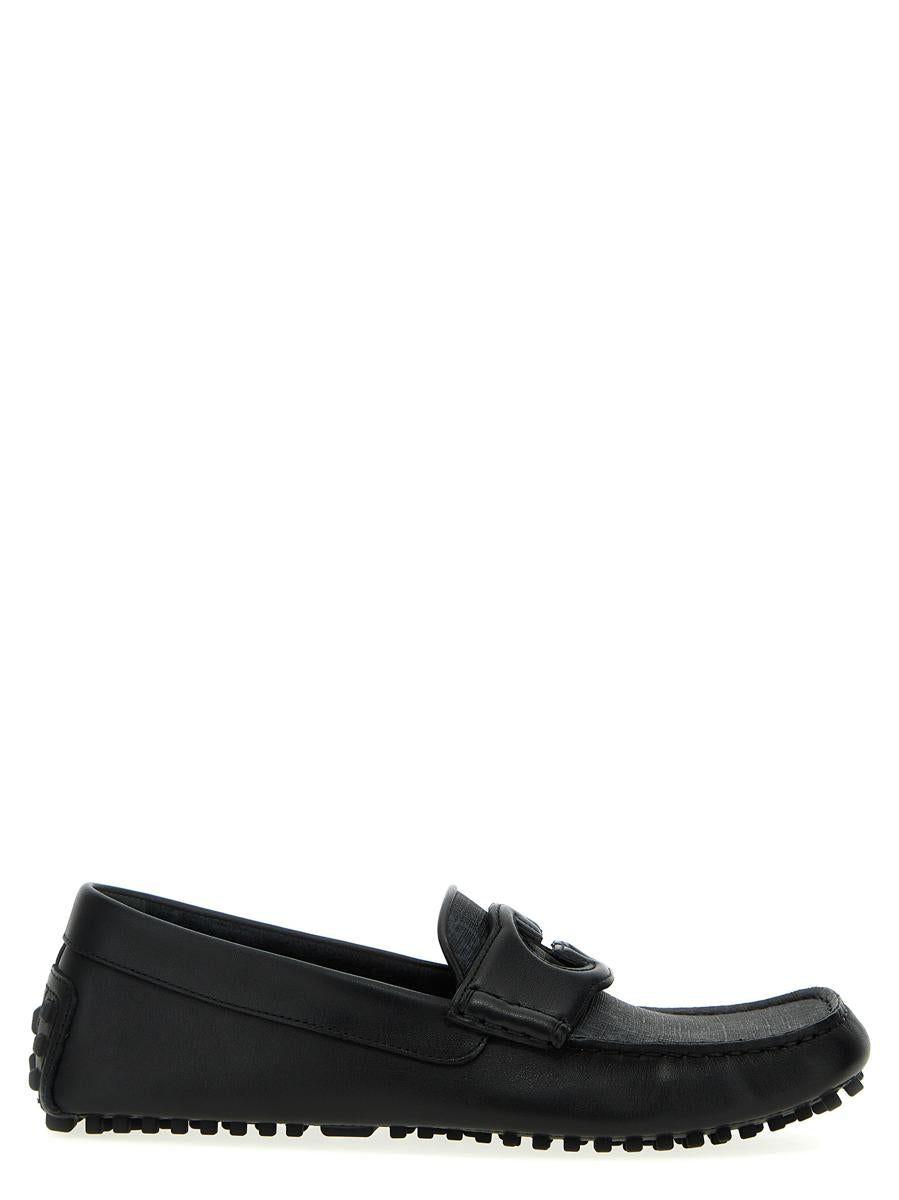 Gucci 'driver' Loafers in Black for Men | Lyst