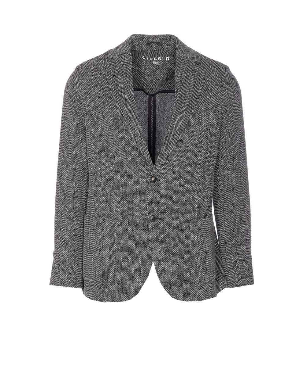 CIRCOLO 1901ダークグレー ジャケット Circolo 1901 ダブルジャケット | グレー | FARFETCH JP