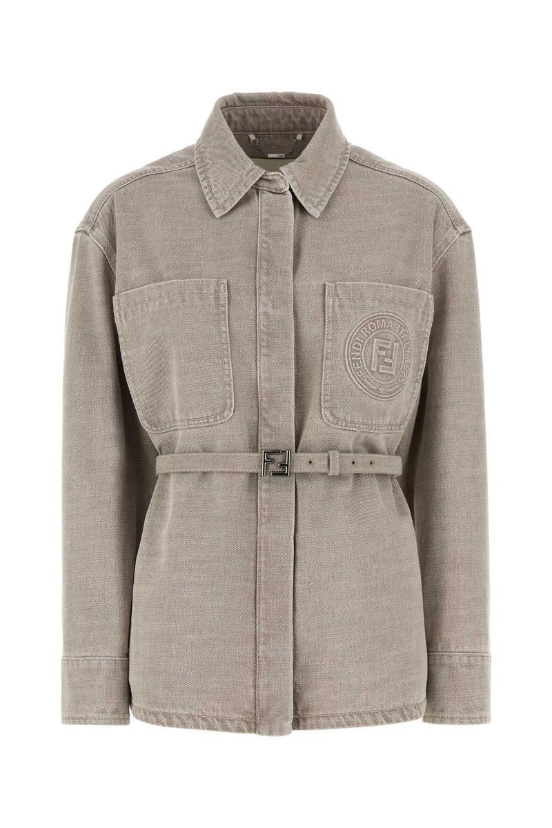 アウターその他 FENDI Woman Blazer Green FZXC61ASJQ F0TGC FENDI(フェンディ) アウターその他(レディース) - 海外通販のBUYMA
