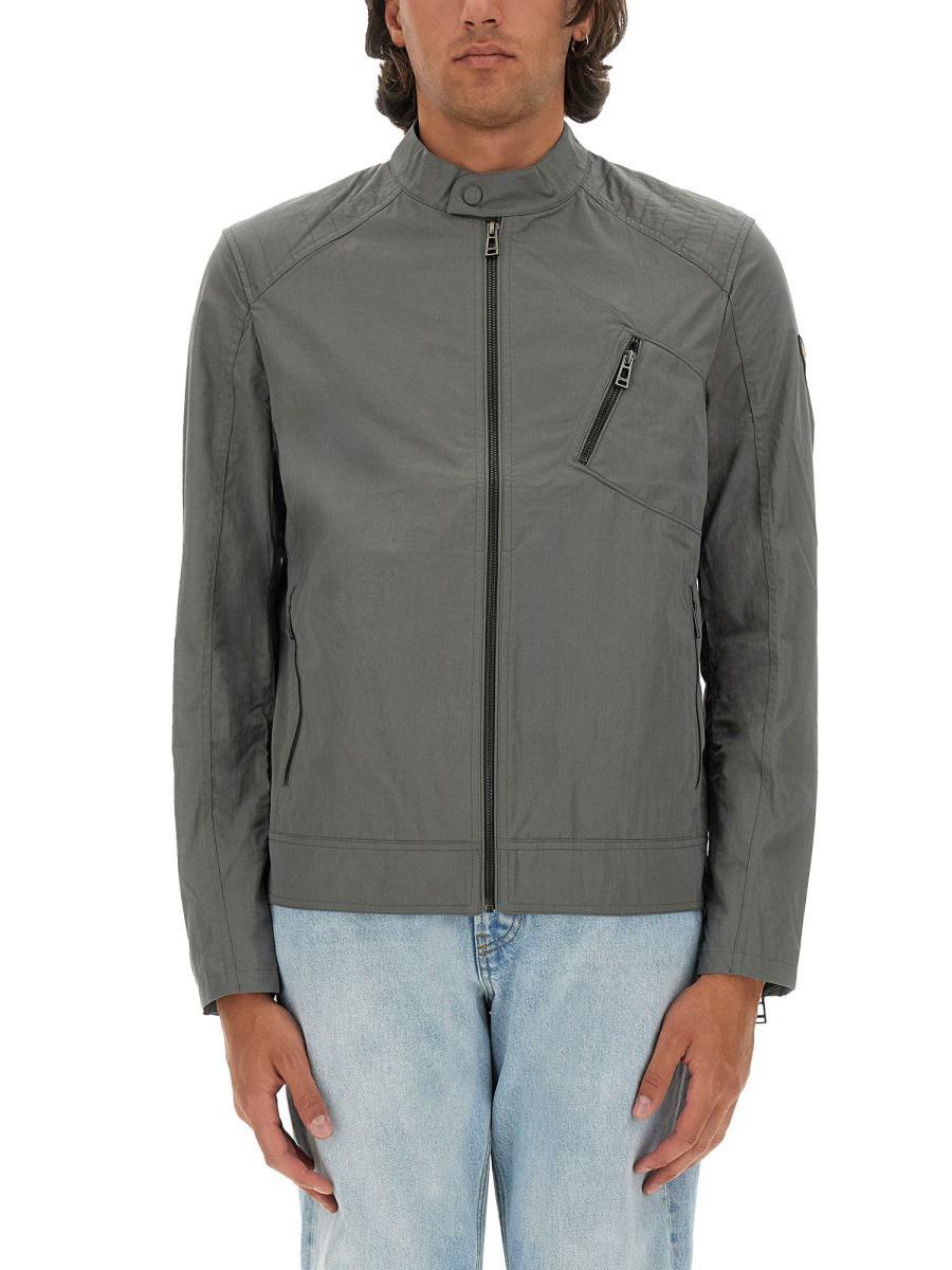 Grey racer jacket hotsell