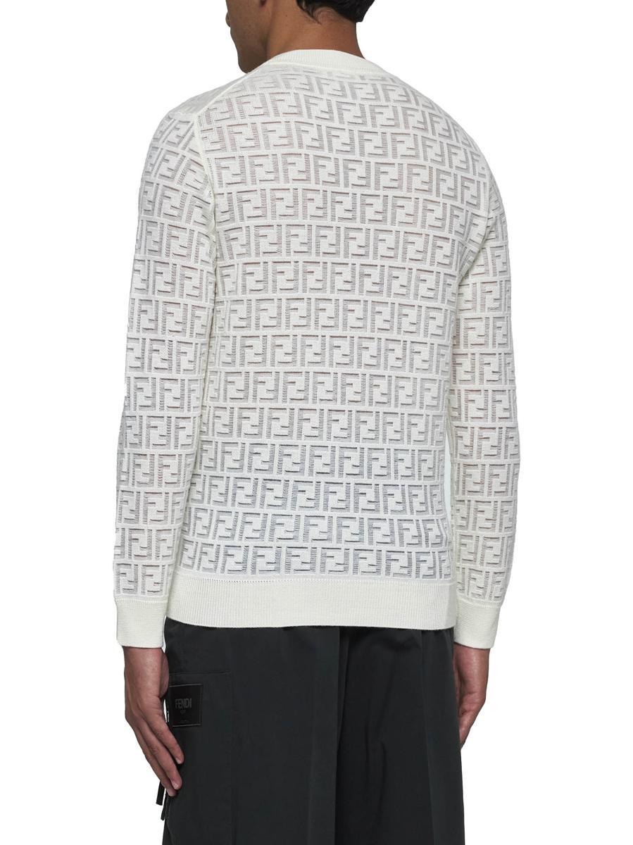 Fendi Sweaters in White for Men Lyst