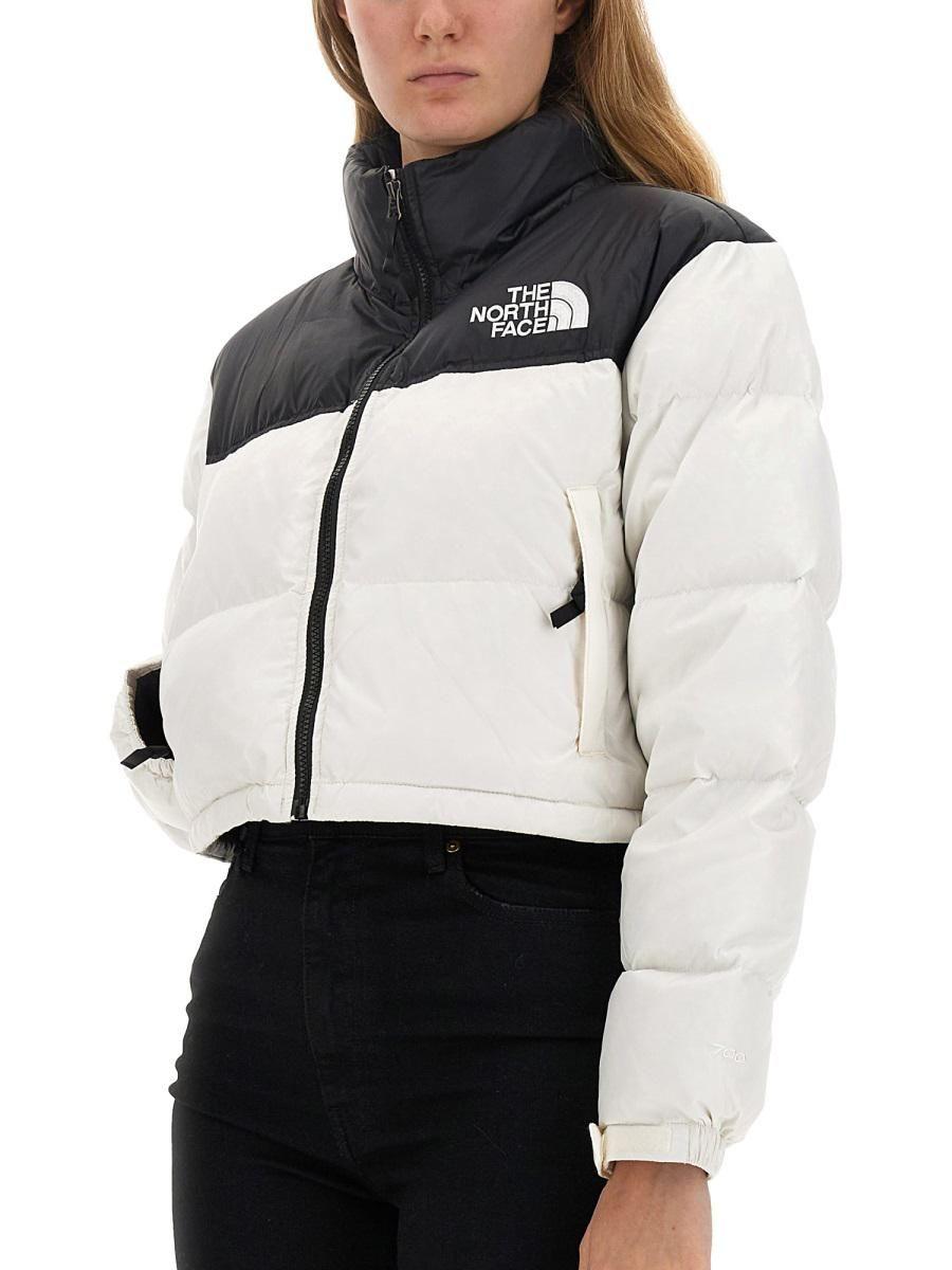 Womens north on sale face white jacket