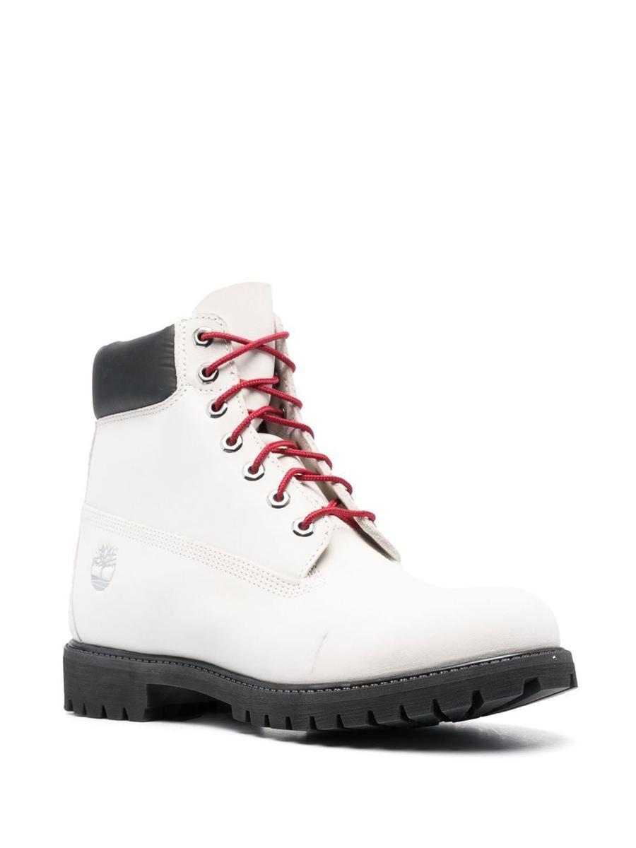 Megalopolis pion links Timberland 6-inch Ankle Boots in White for Men | Lyst